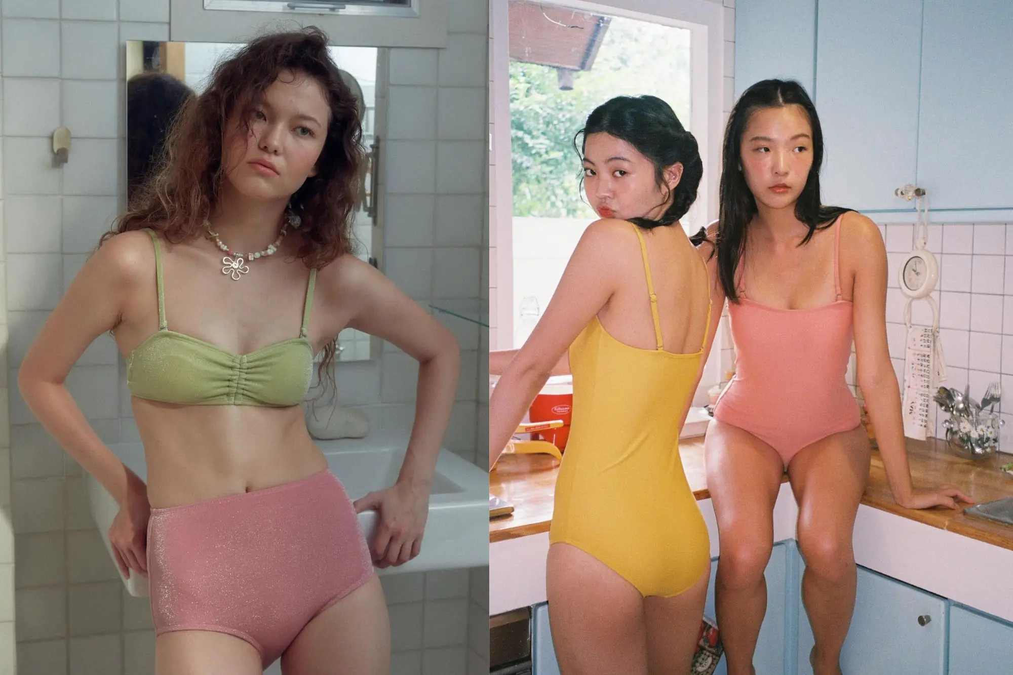 泰國泳衣品牌When.we.summer風格簡約不花俏，非常具有甜美性格唷！（圖片來源：品牌FB）