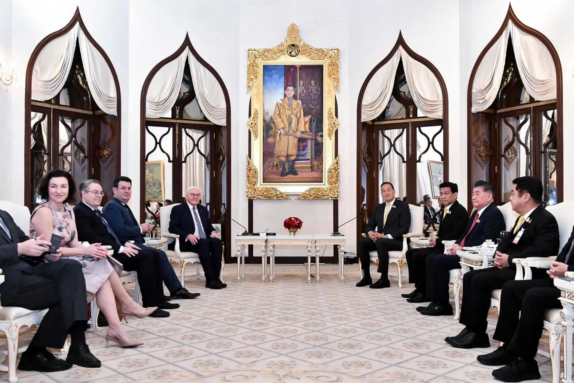 德國總統訪泰國！賽塔喜宣布：德泰提升為戰略夥伴（圖片來源：賽塔FB）