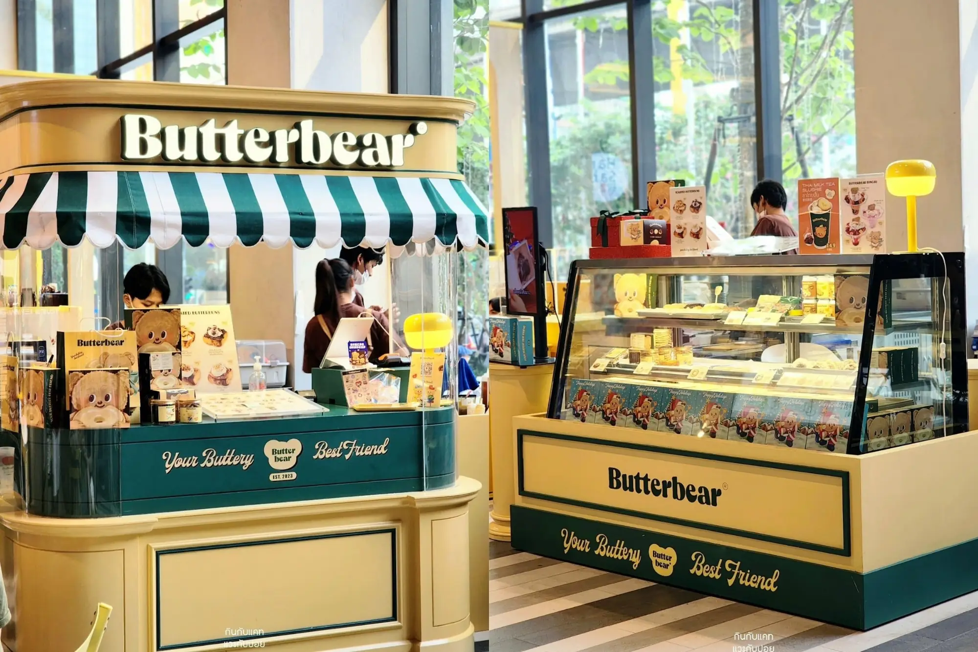 有著超高人氣的ButterBear泰國奶油熊咖啡廳（來源：官方社群）