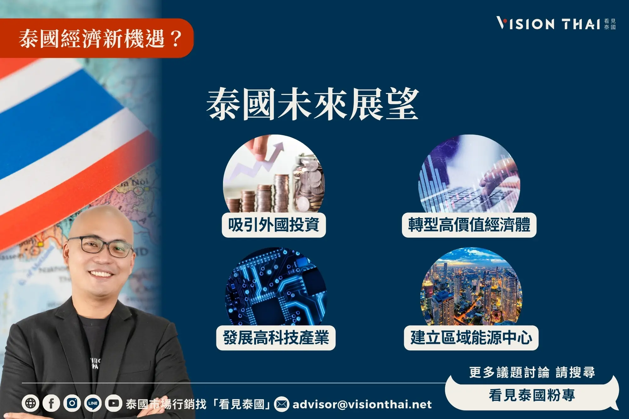 泰国经济4大未来展望（来源：看见泰国 Vision Thai）