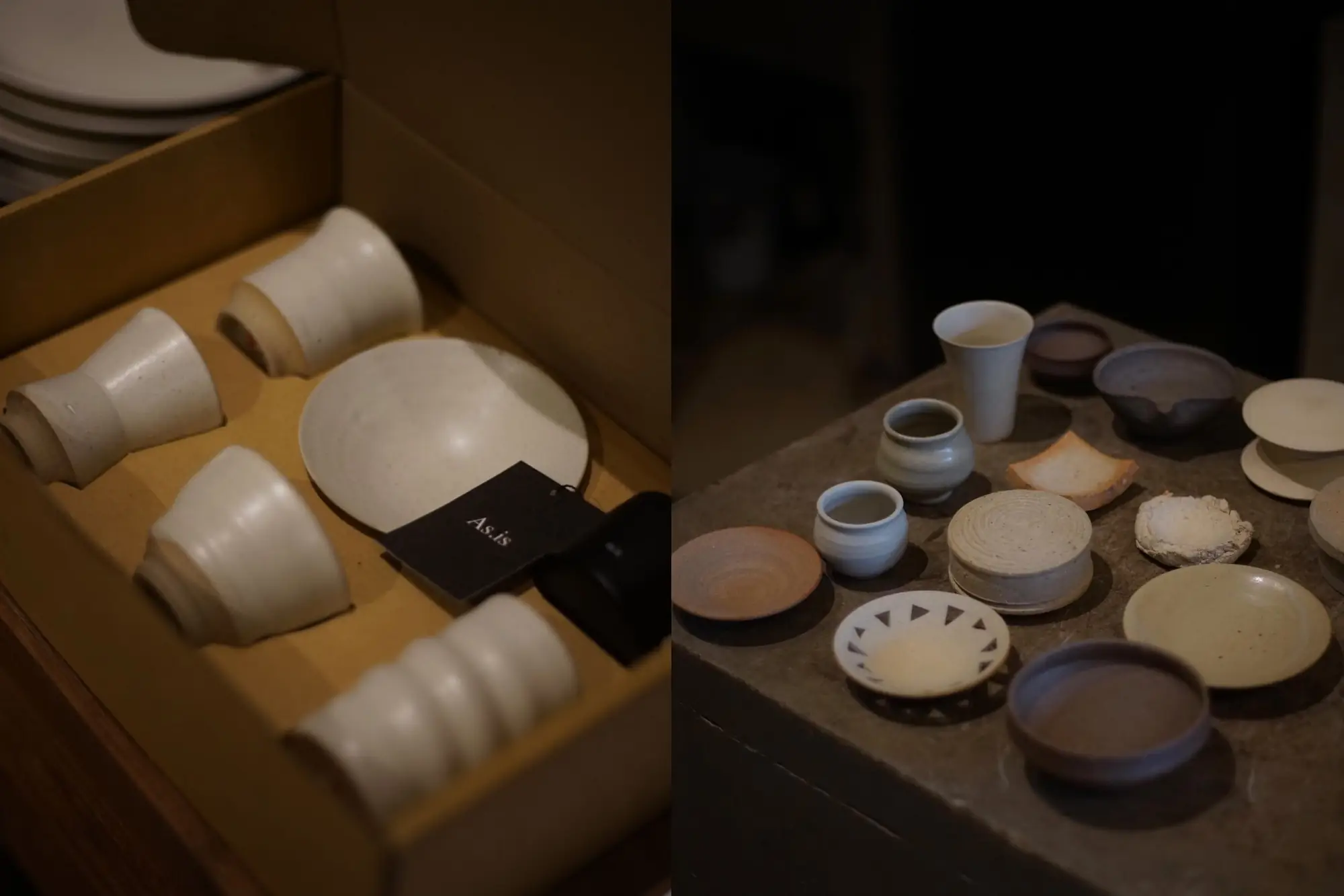 aoon pottery，有很多不同的釉色與素色的陶器可以挑選。（來源：官方社群）