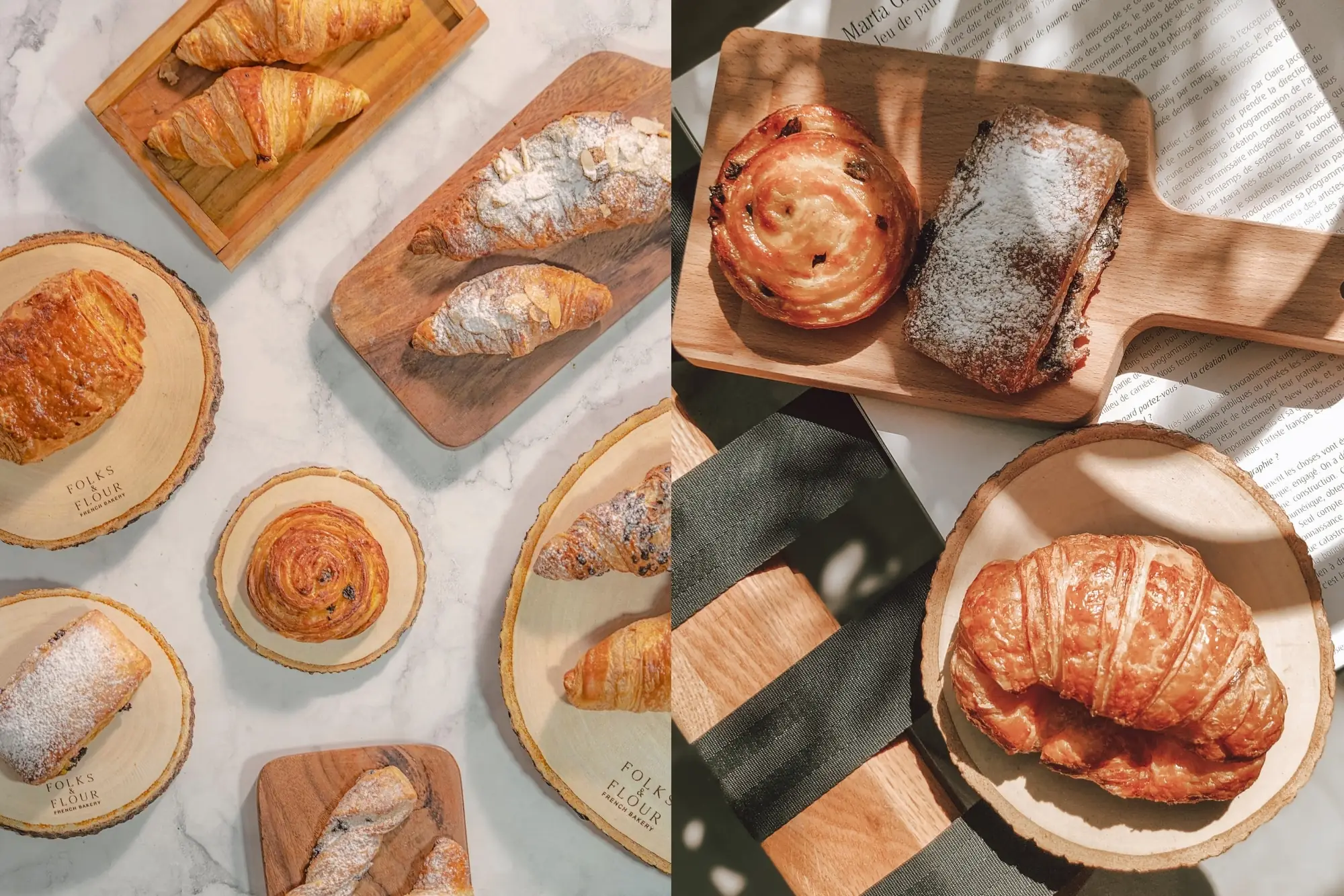 Folks & Flour Homemade French Bakery是間純正的法式麵包店（來源：官方合圖）