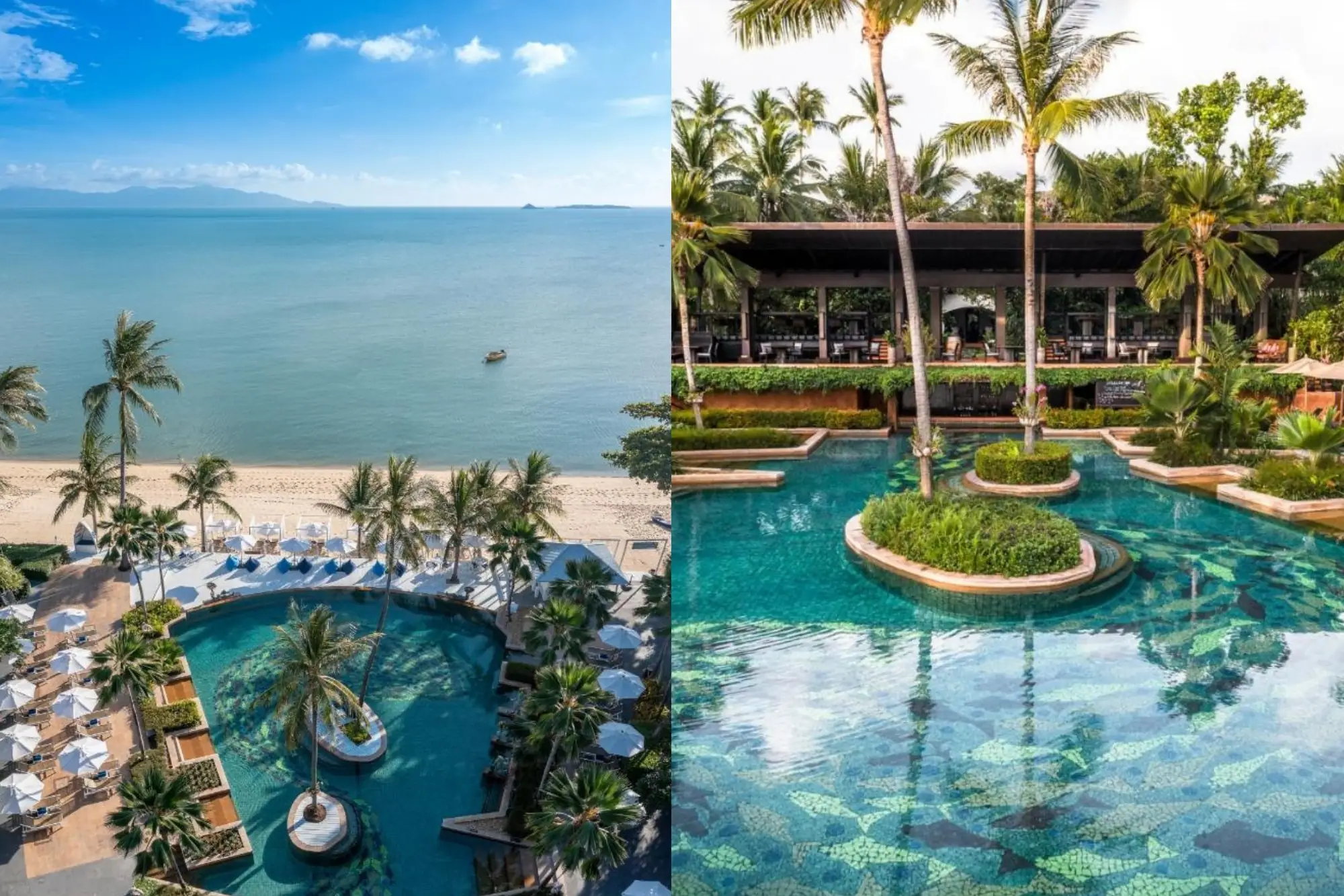 《白莲花度假村3》的核心拍摄地：苏梅岛「波普安纳塔拉度假酒店」（来源：官方社群）