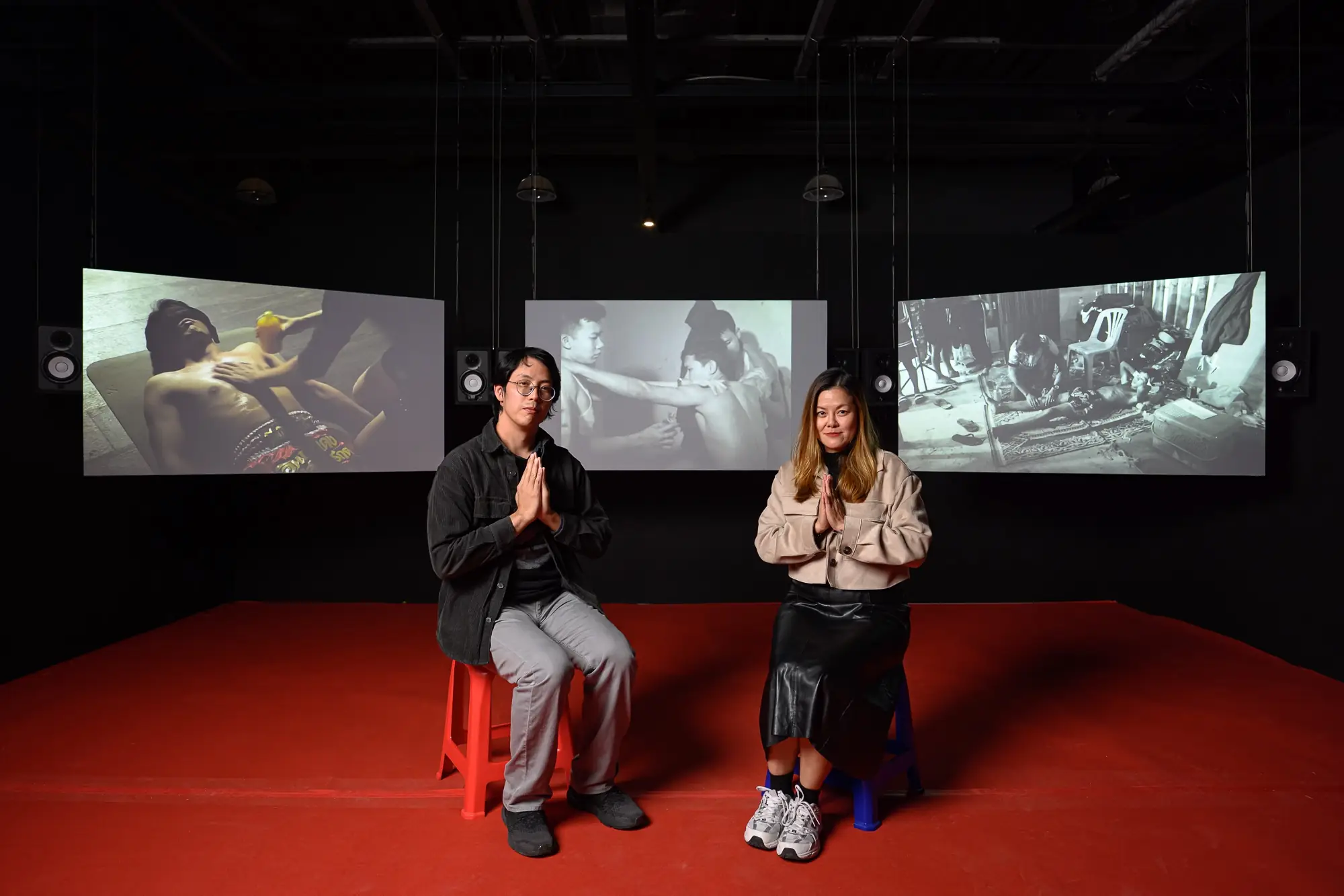 2025桃源國際藝術獎「桃創獎」(首獎)由泰國四人團體朱拉亞農‧西里彭、卡薩馬彭‧薩恩蘇拉坦、阿金‧通永功、格隆蓬‧朗卡賓獲得。（攝影／ANPIS FOTO 王世邦，圖片提供 / 桃園市立美術館）