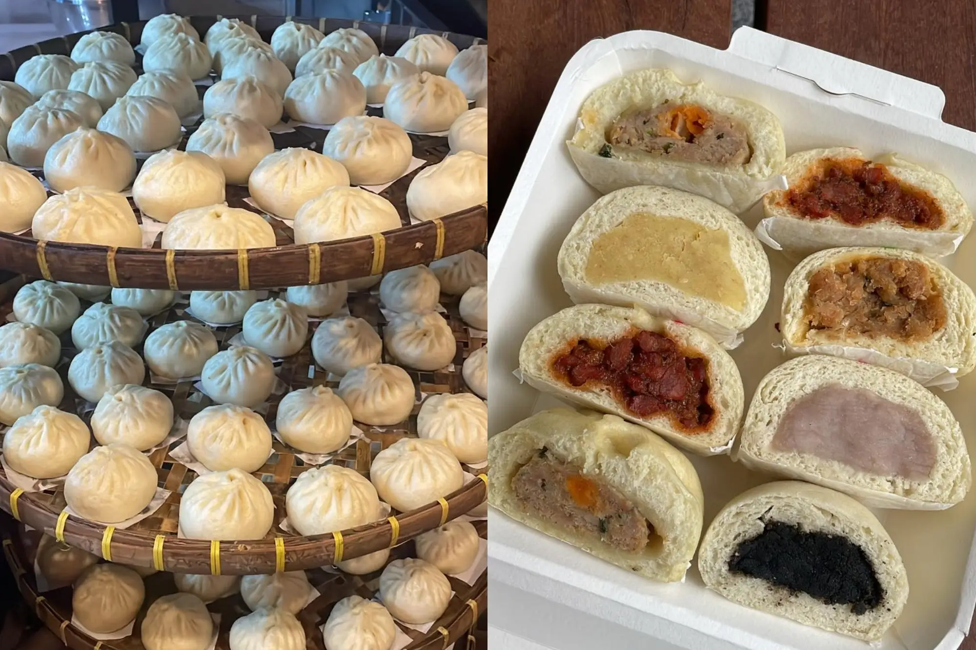 百年传承的Gu Long Bao古笼包，卖各种口味手工包子。（来源：官方社群）