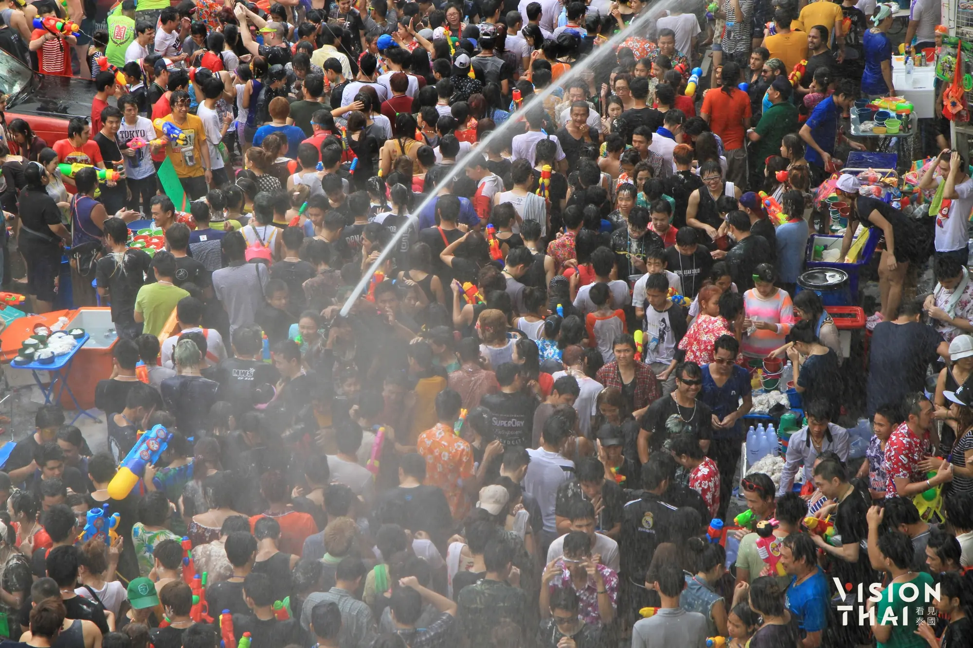 潑水節就是宋干節，其實就是泰國新年。（來源：看見泰國 Vision Thai）