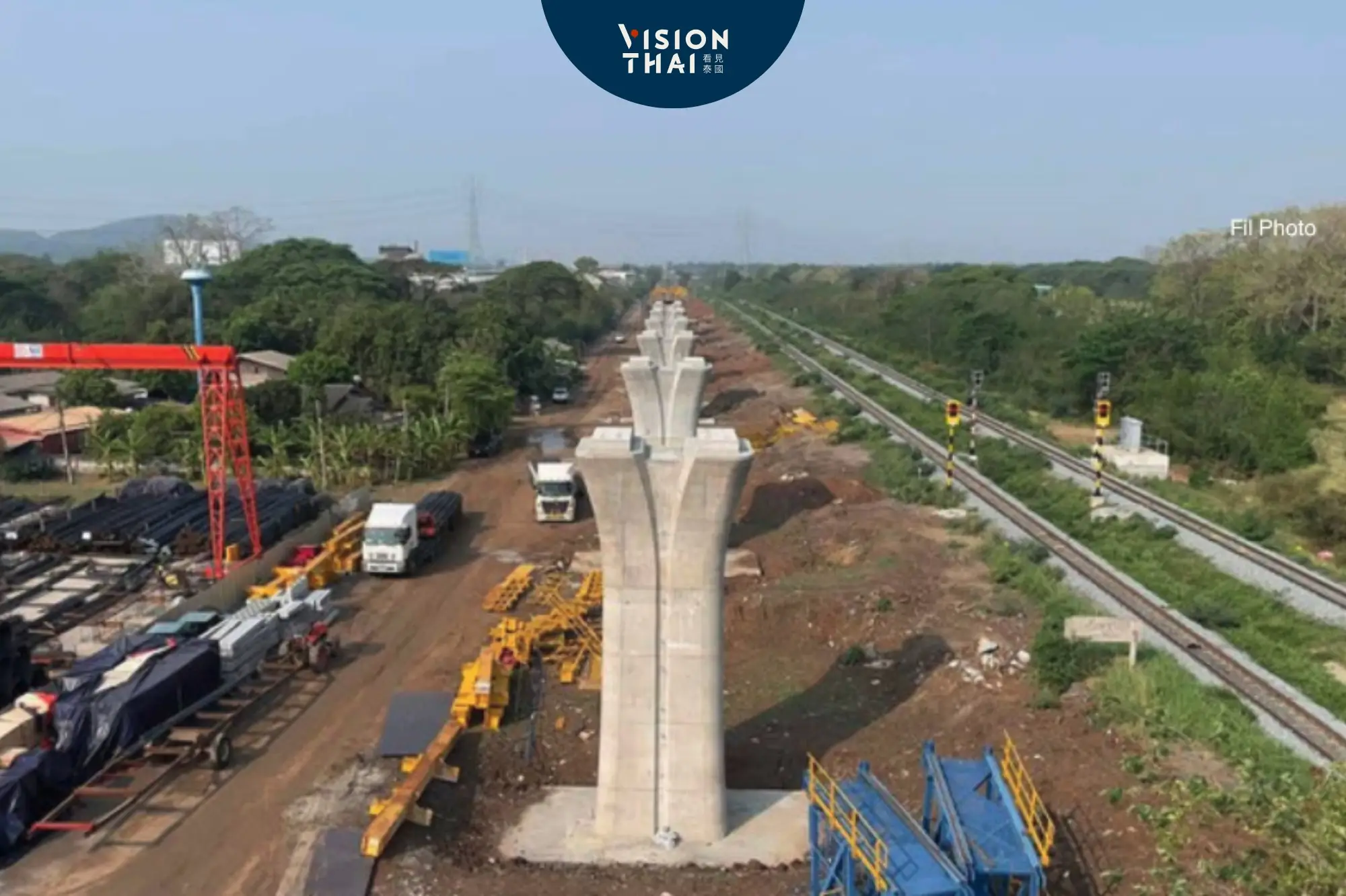 泰中高鐵遭全面徹查 與審計大樓倒塌同一承建商引質疑（來源：泰國公共電視）