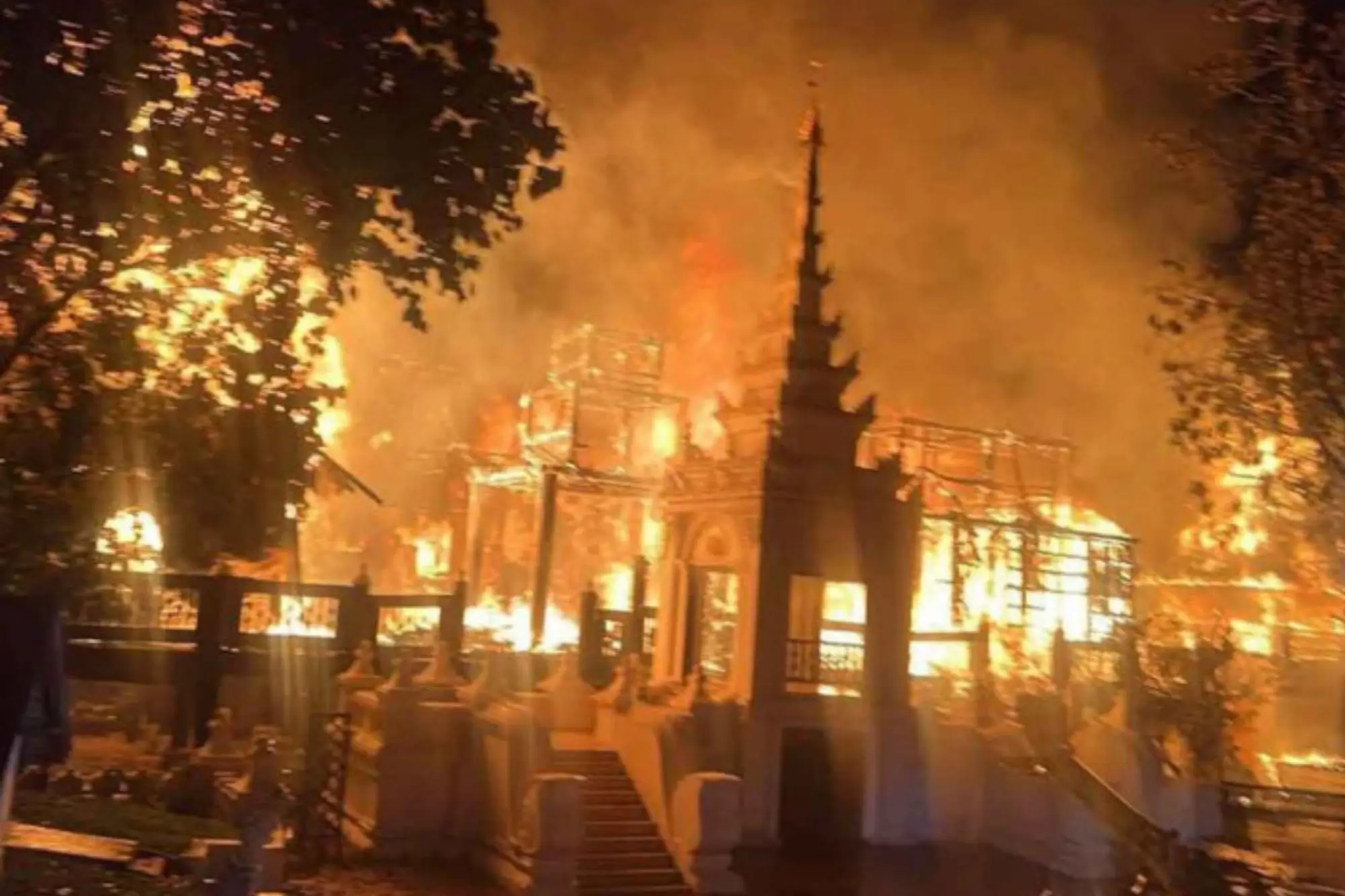 清邁達拉德維酒店破產又遭大火重創(來源:Bangkok Post)