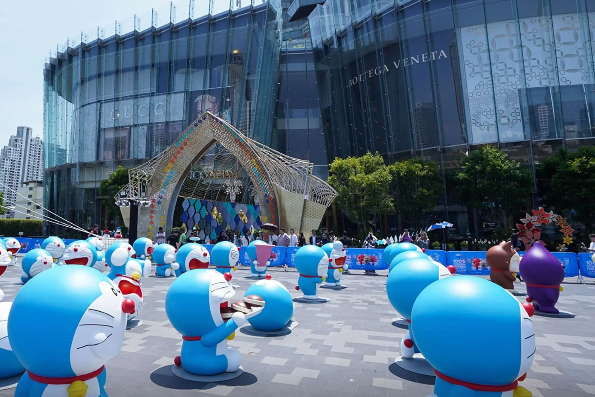 哆啦A梦来泰国了！「100%哆啦A梦＆FRIENDS」曼谷ICOSIAM展出（来源：官方社群）