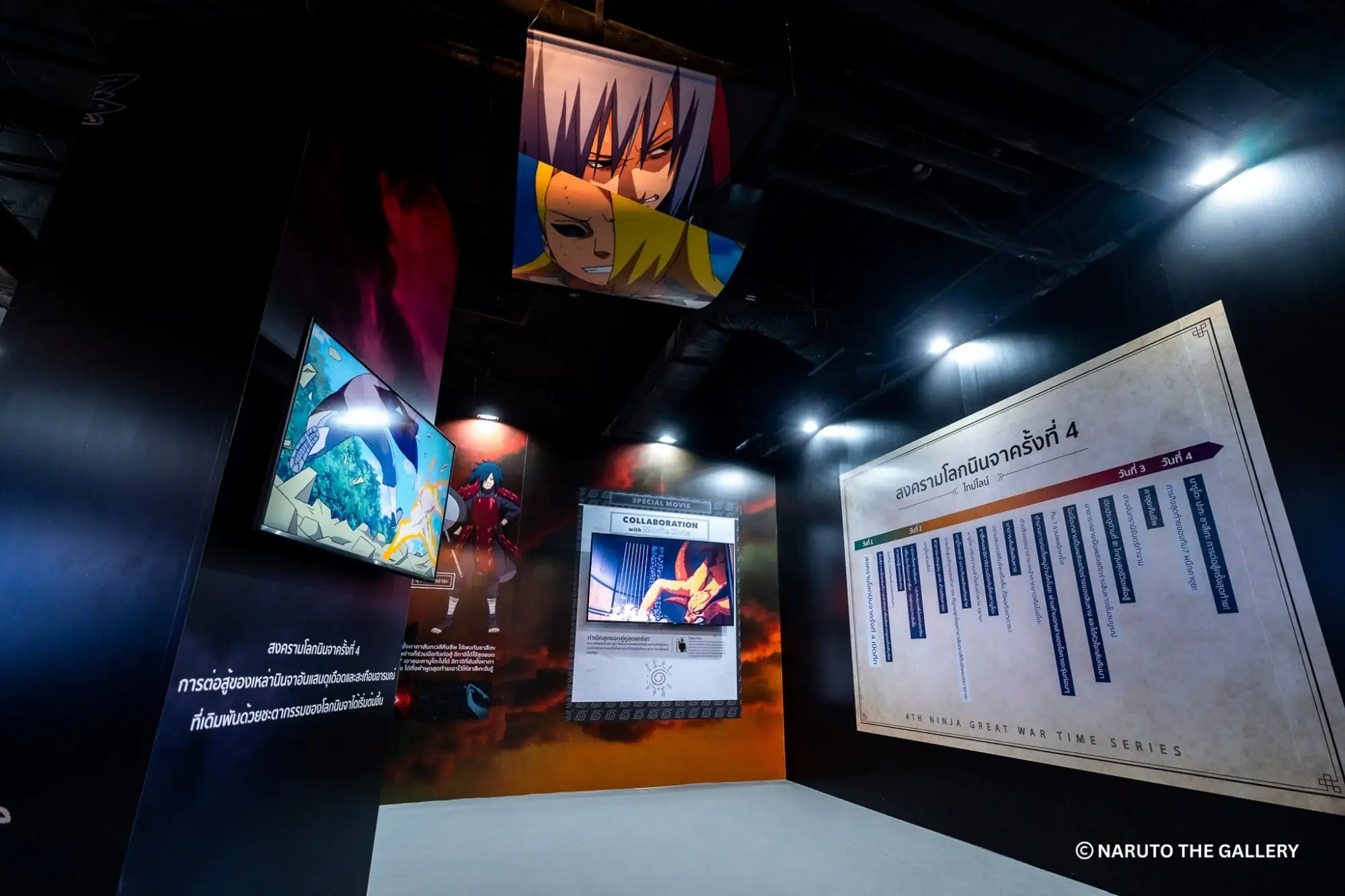 《火影忍者》动画20周年纪念展“NARUTO THE GALLERY in Bangkok”首登泰国！曼谷河城登场 （来源：River City Bangkok）