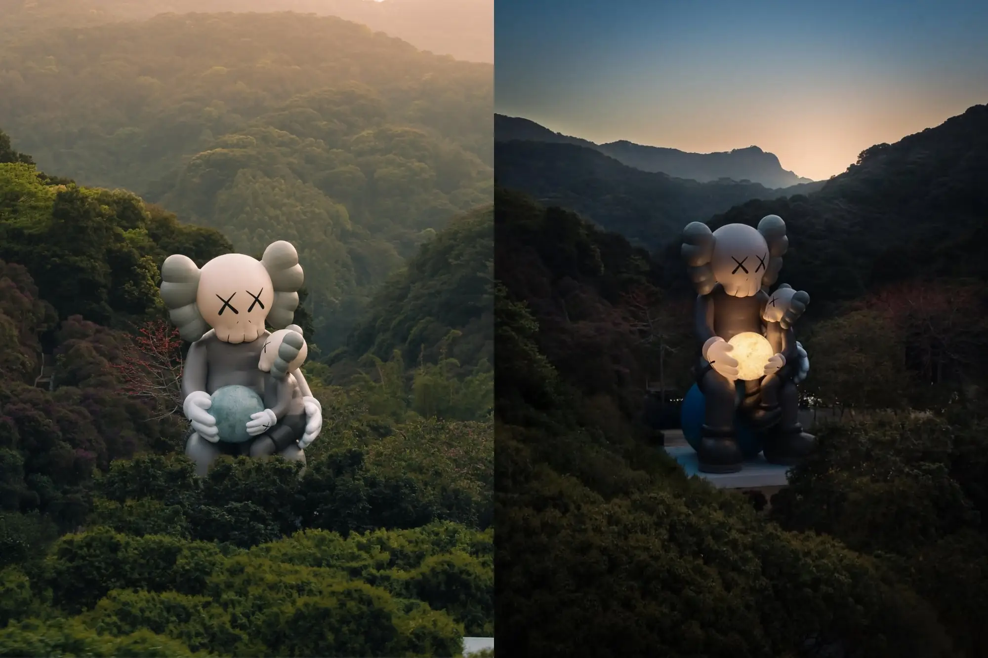 KAWS曼谷首展登场《KAWS: HOLIDAY》巨型公仔降落王家田（来源：官方社群）