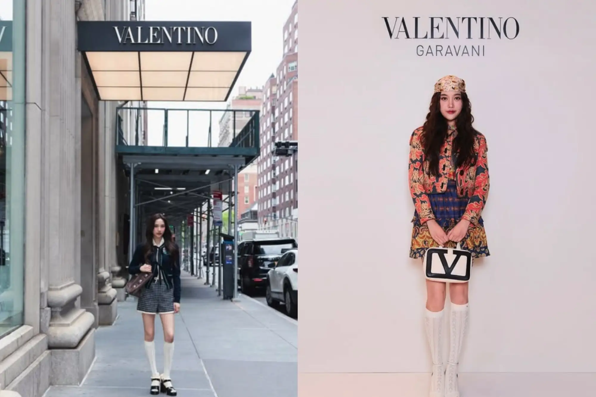 Freen成为Valentino史上首位泰籍女星品牌代言人(来源:官方社群)