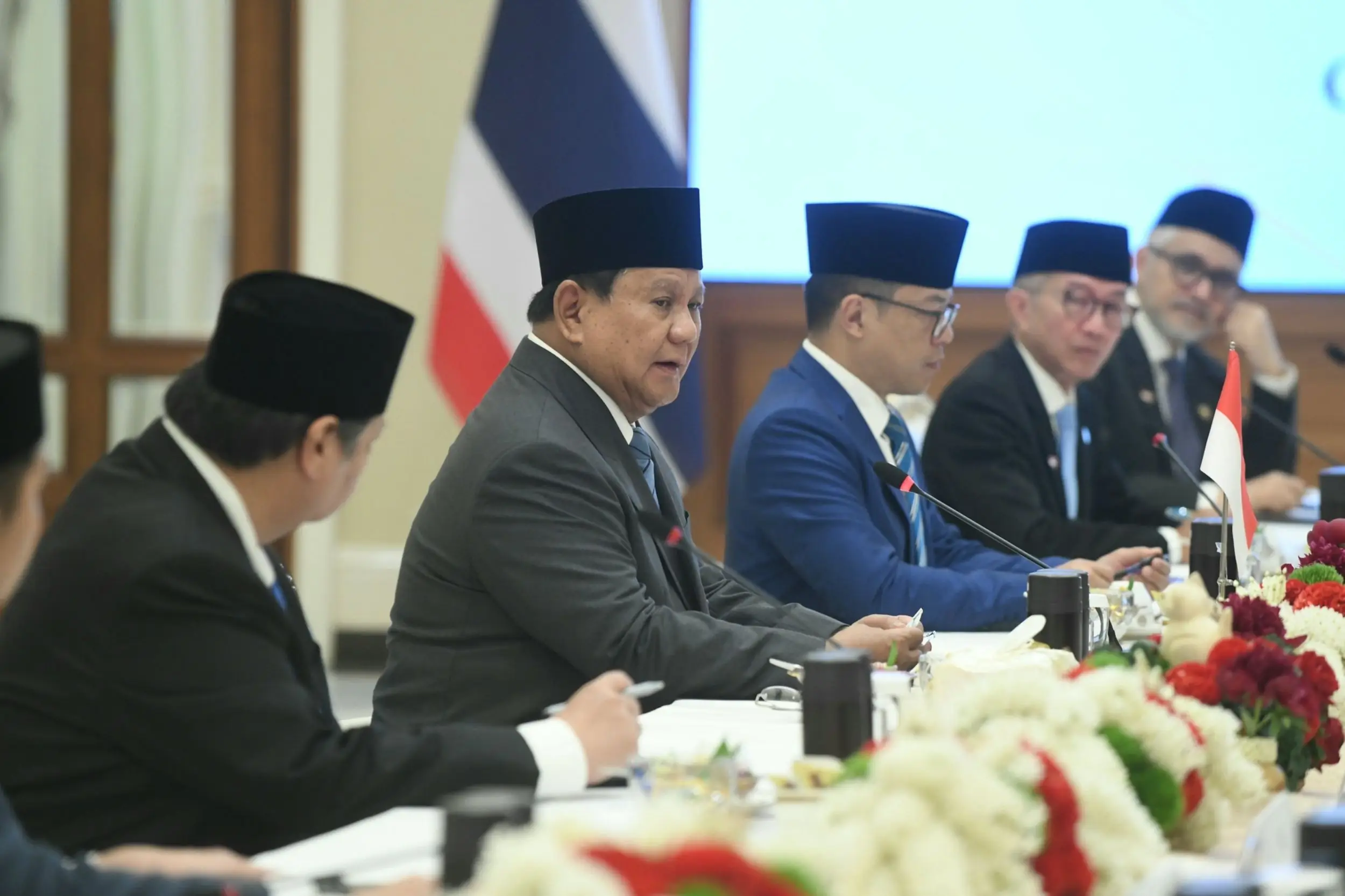 印尼新任总统普拉伯沃（来源：泰国总理贝东丹社群）