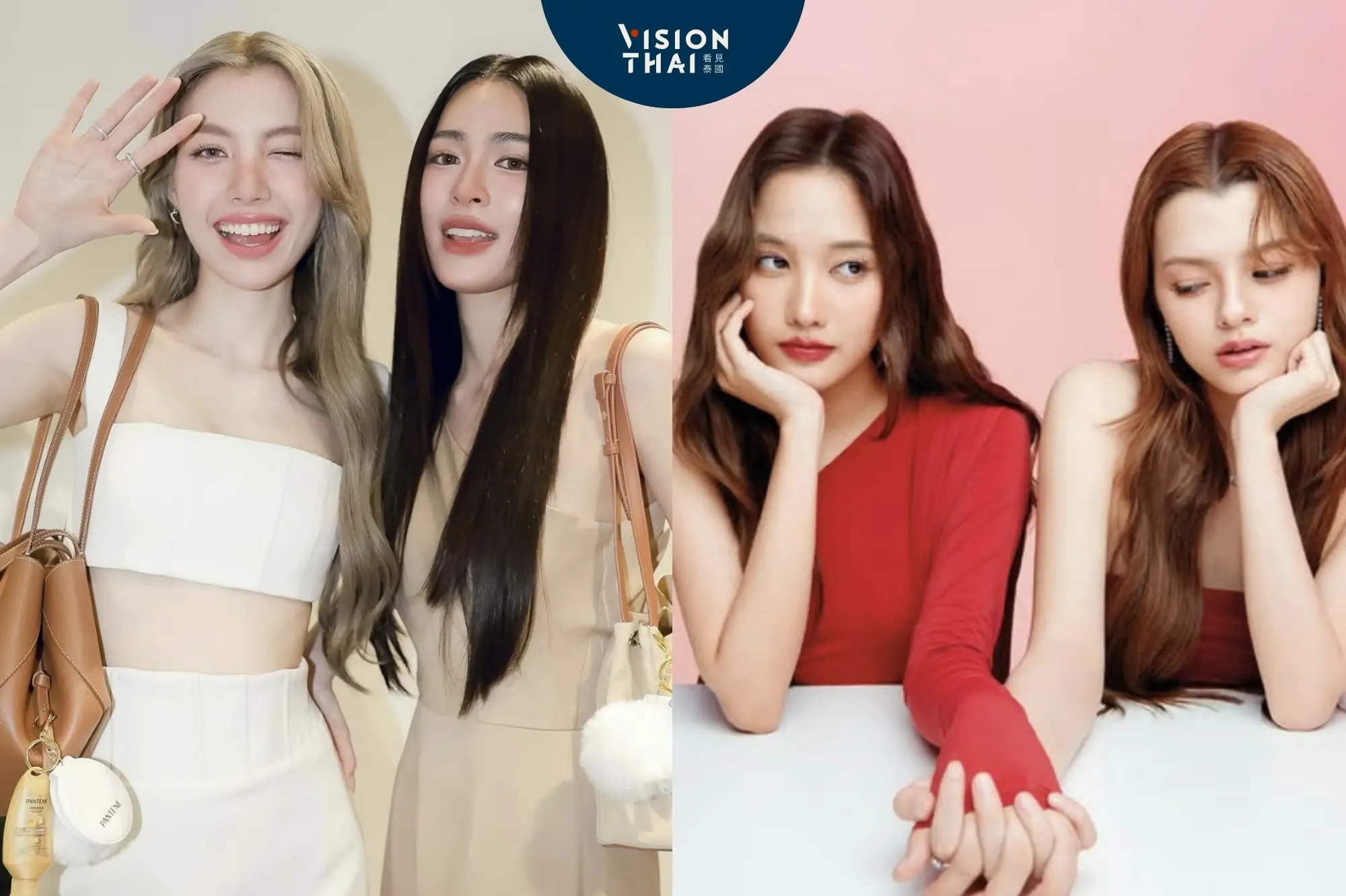 5對人氣泰國GL CP必追：《粉紅理論》FreenBecky、《我們的秘密》LingOrm（來源：網路合圖）