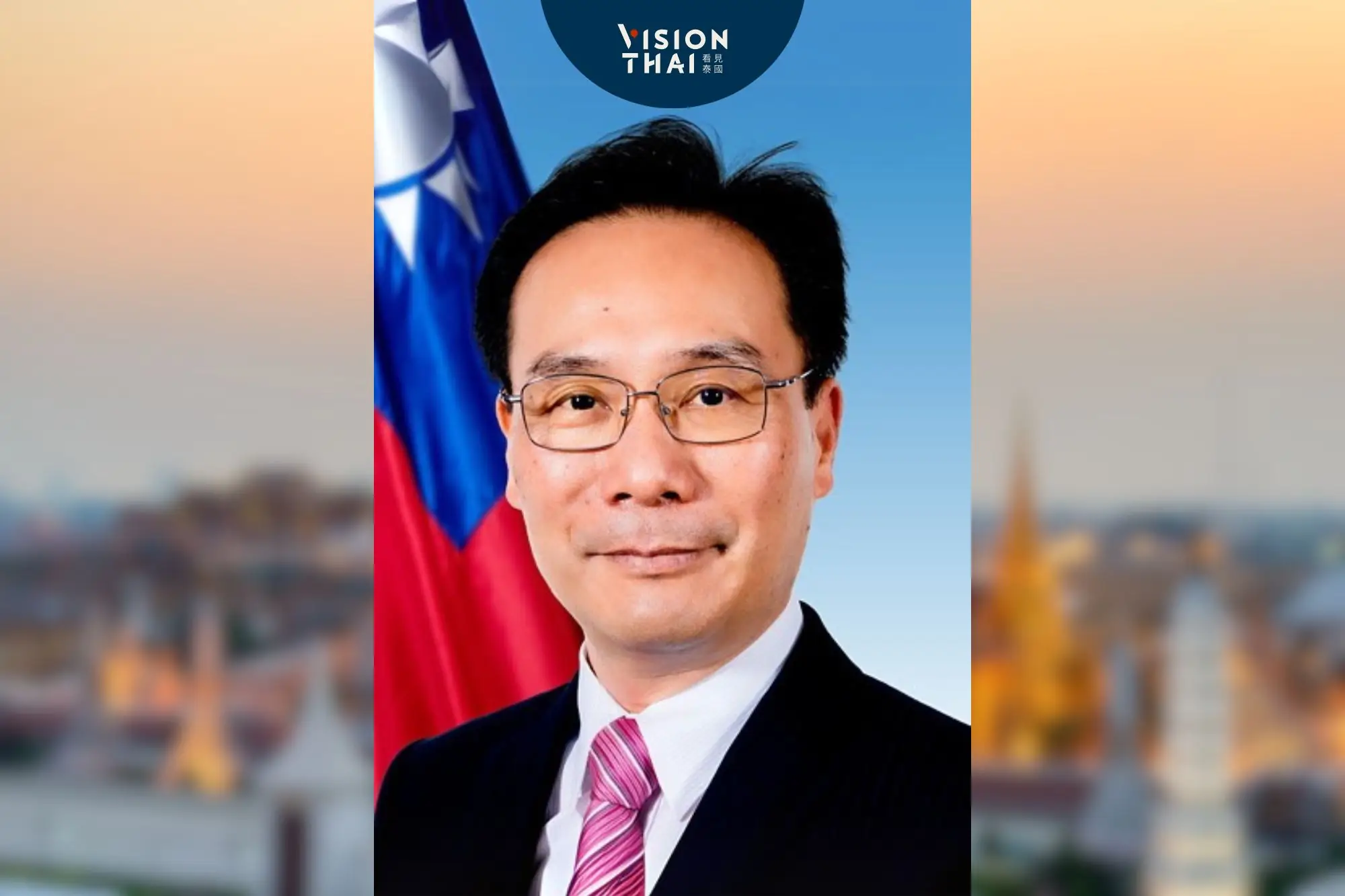 藍夏禮調升駐泰代表 重訪泰國展新頁（來源：網路合圖）