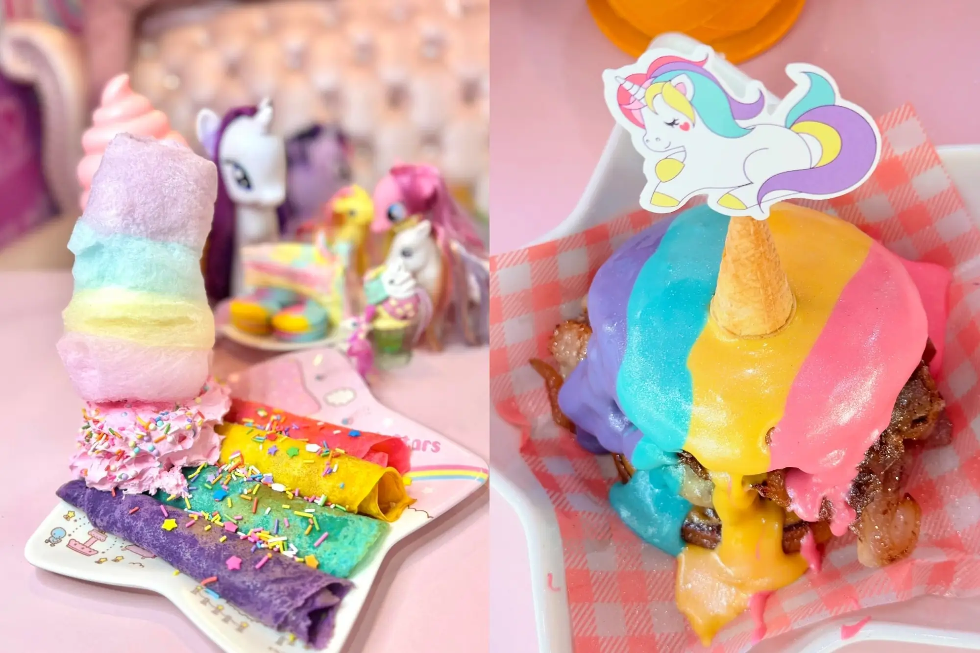 Unicorn Cafe是曼谷人氣超高的夢幻系甜點店，以獨角獸和彩虹為主題。（來源：官方社群）