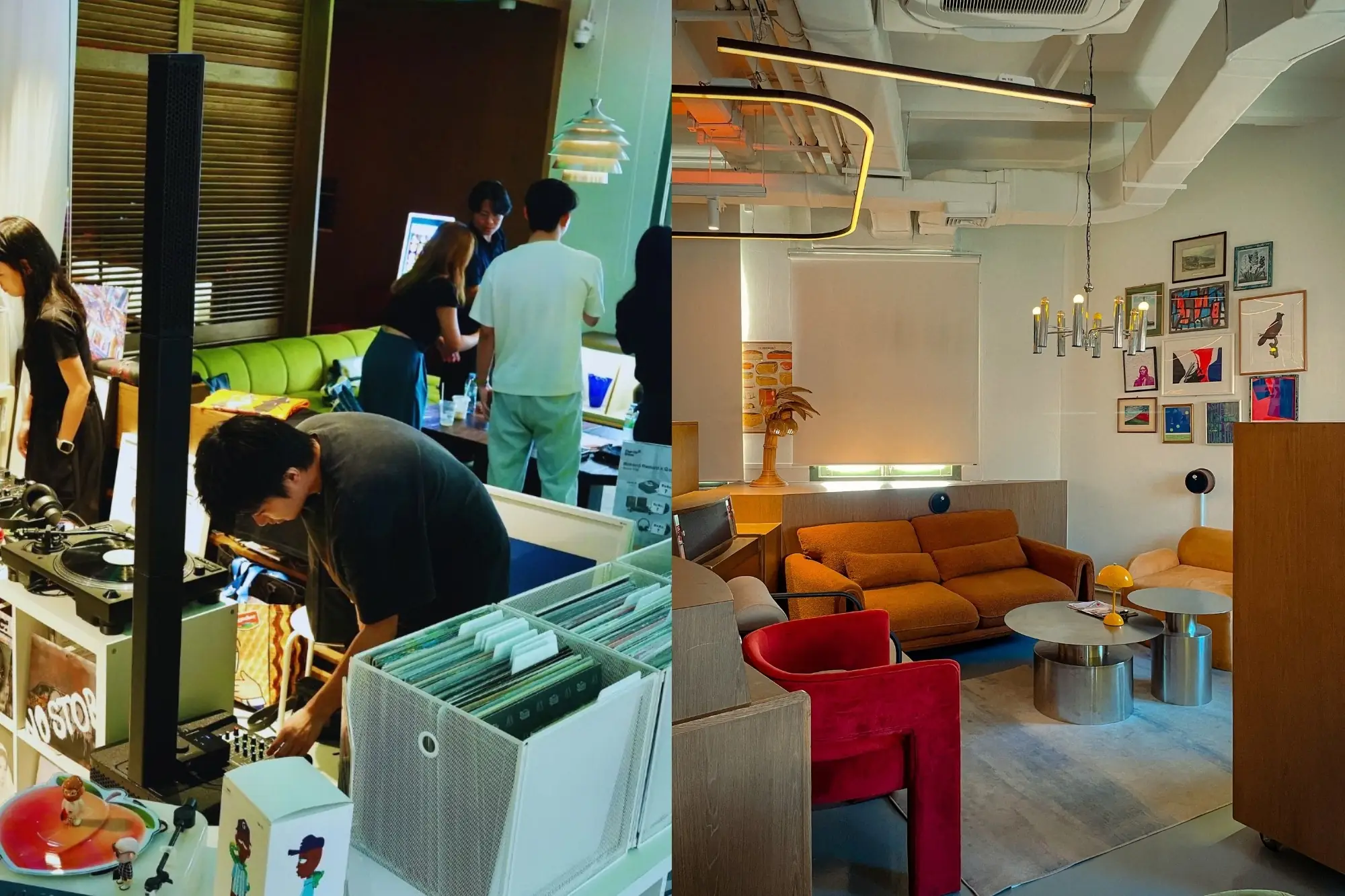 曼谷Such A Small World不止空间漂亮，喝咖啡、打电动、听黑胶这里都有。（来源：官方社群）