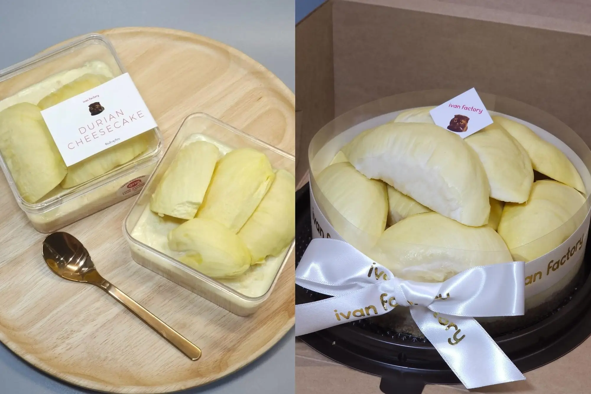 Ivan Factory主打冷冻榴莲奶酪蛋糕（来源：官方社群）