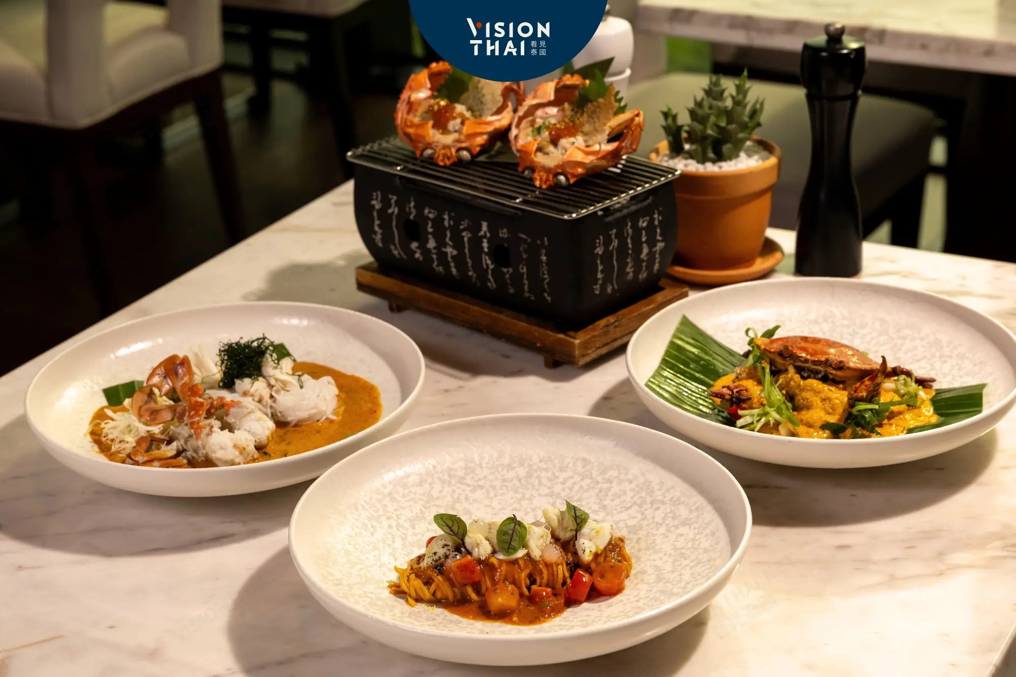 5星曼谷瑞吉酒店推螃蟹主題早午餐9月限定（來源：曼谷瑞吉酒店）