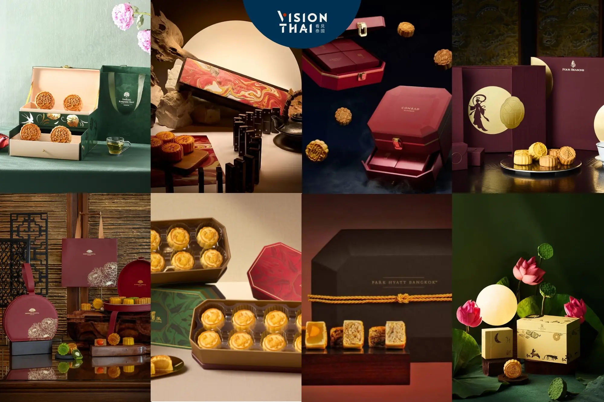 2025泰國中秋節｜23間曼谷酒店月餅大賞(上篇)（來源：網路合圖）