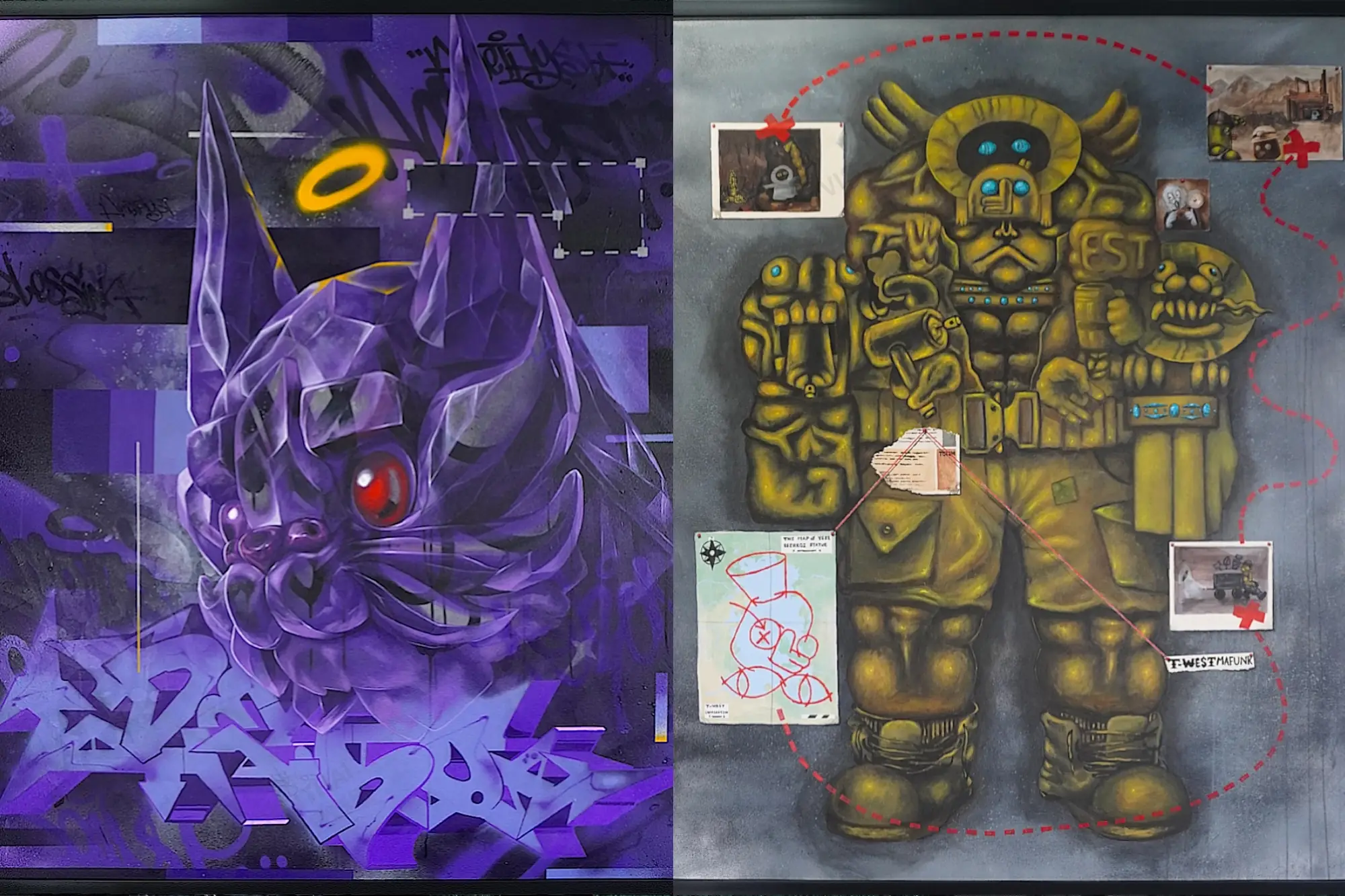 T-WEST由10位藝術家組成,致力推廣街頭藝術文化。(來源:RCB)