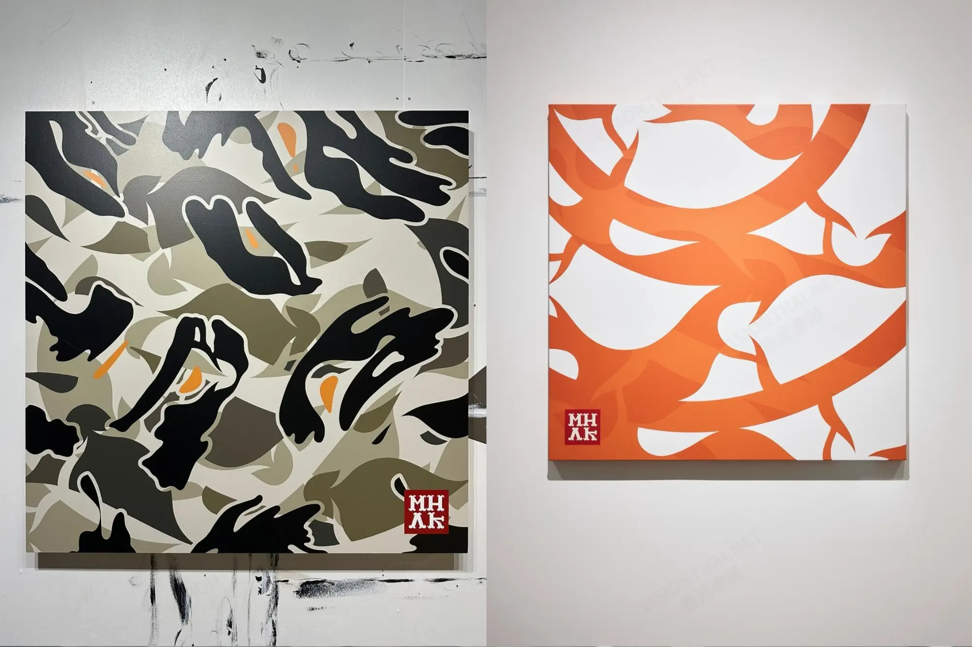 日本藝術家MHAK,以室內壁畫聞名。(來源:RCB)