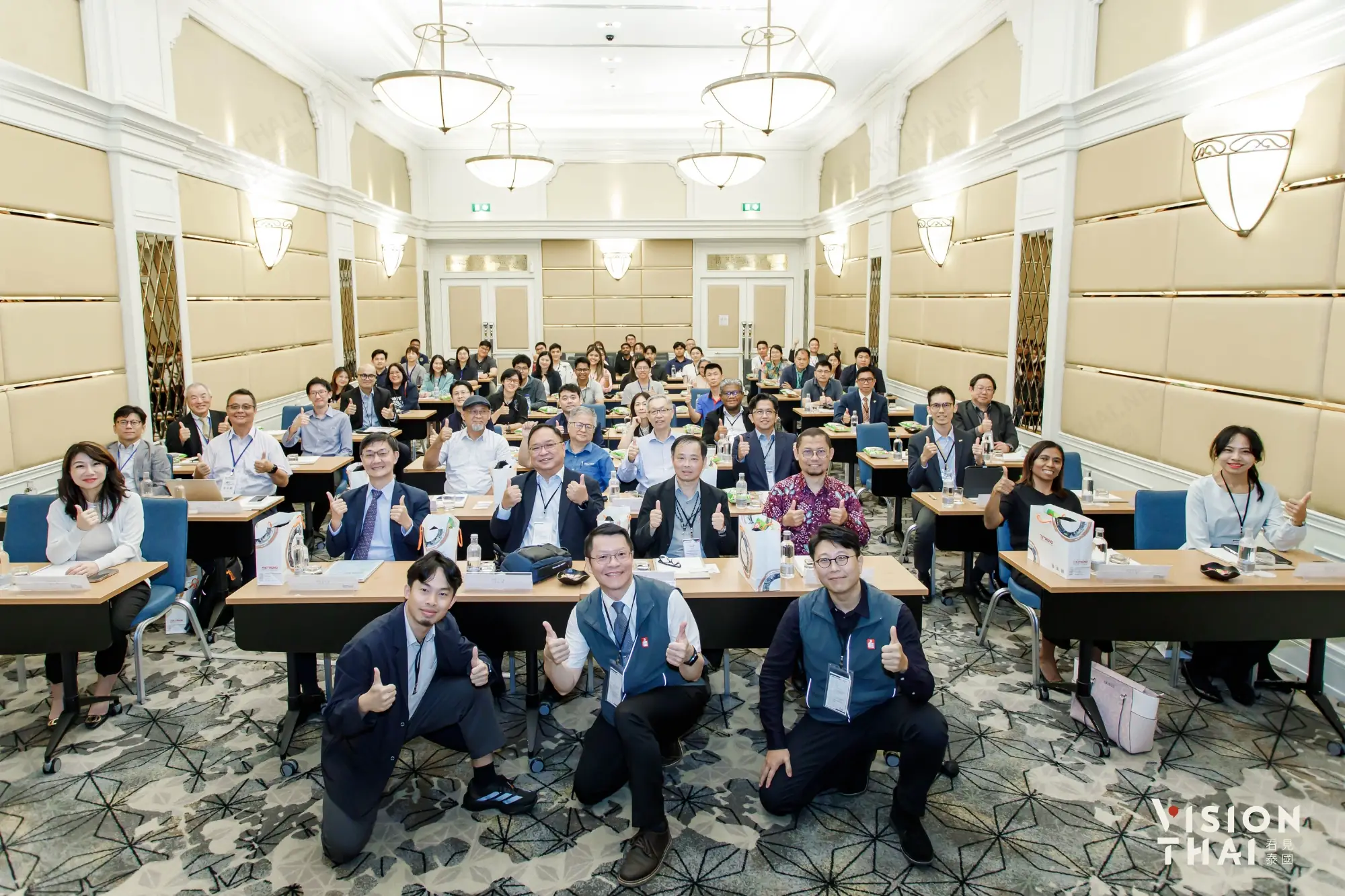 曼谷「From Sky to Street：創新高精度測繪技術與多維度地圖整合台灣應用案例展示」國際研討會活動爆滿