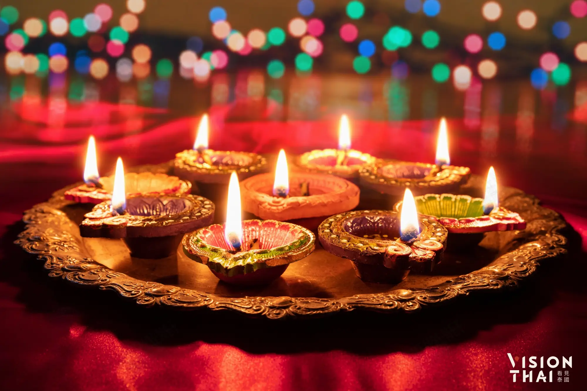曼谷排燈節小印度登場 古運河千燈閃耀展現泰印文化（來源：看見泰國 VisionThai）