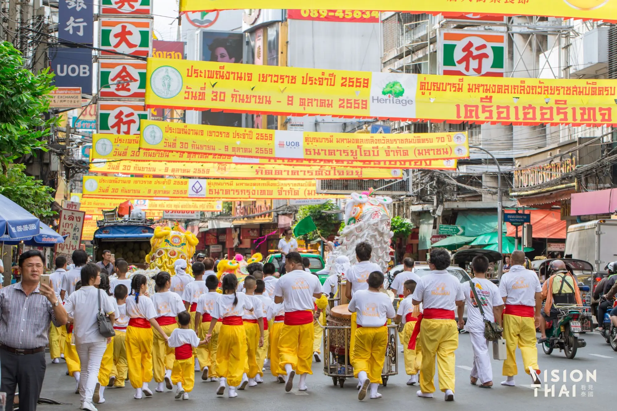 唐人街牌坊「王家銀禧拱門」前將舉行宗教儀式（來源：看見泰國 VisionThai）