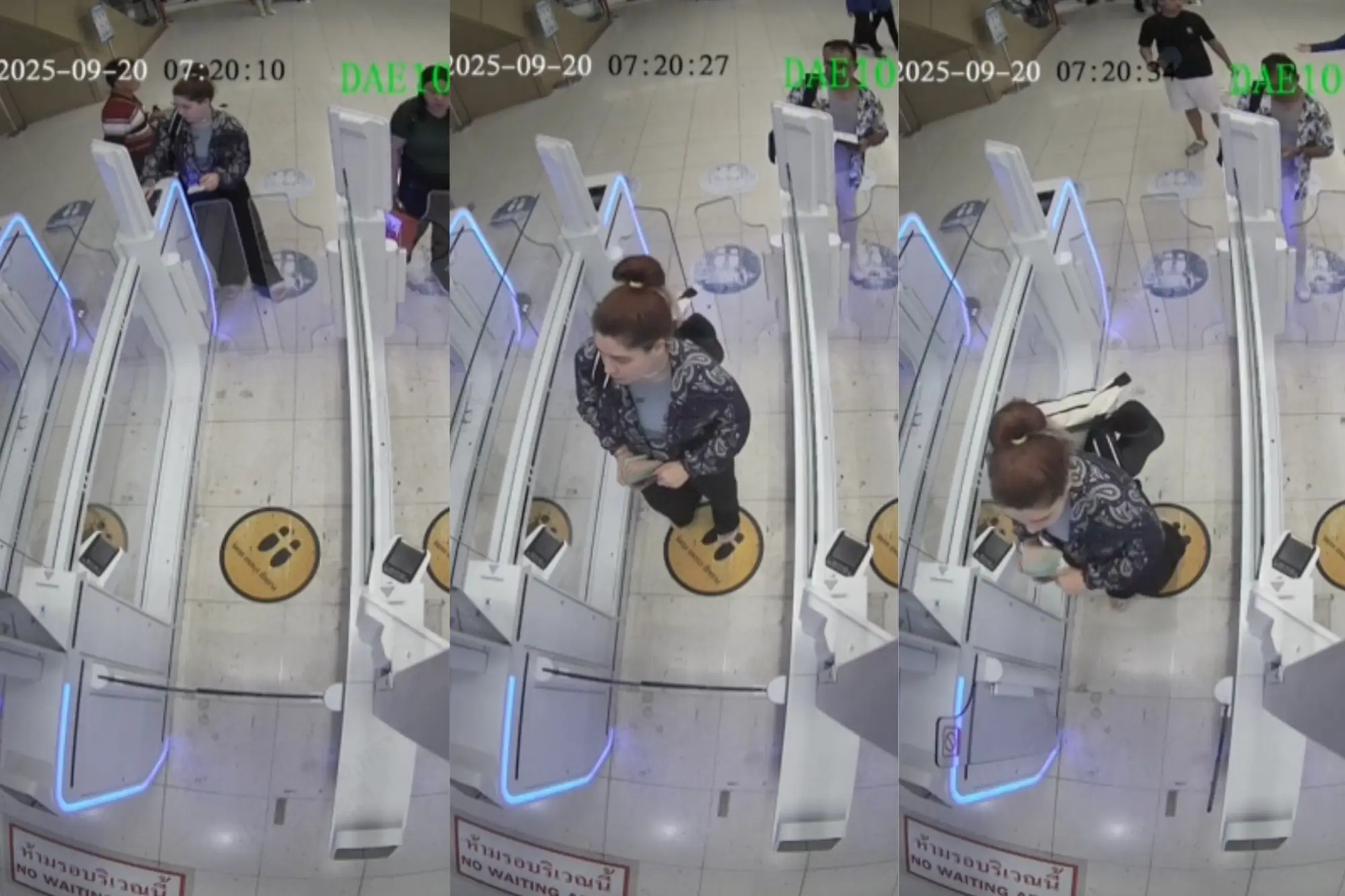 白俄模特儿缅甸遇害案始末 泰国公布监视器画面反驳（来源：影片截图）