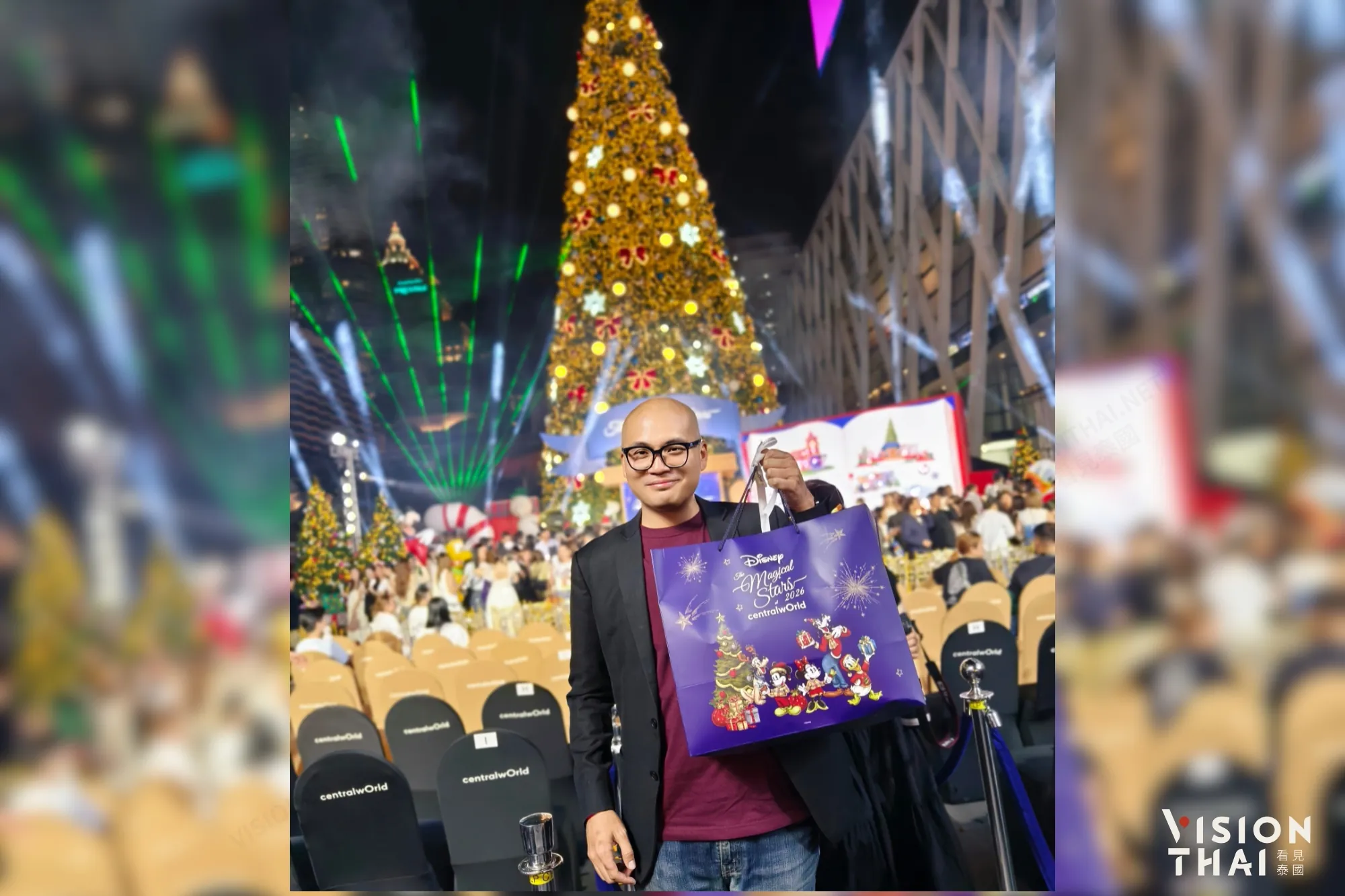VisionThai 看见泰国执行长李致德(Chit Lee)出席开幕点灯观礼