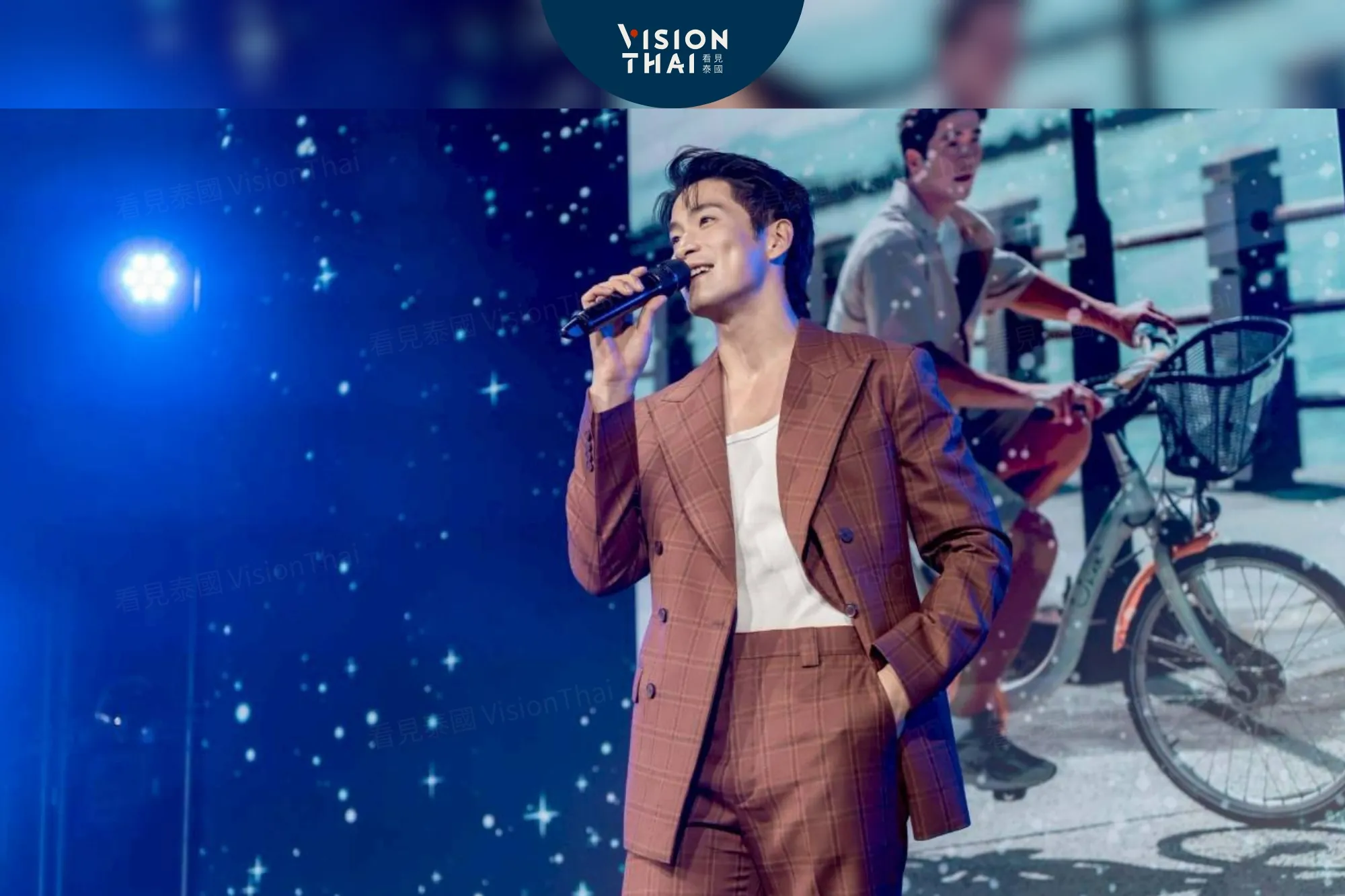 泰國男星Alek提拉達·邁特瓦拉育(Alek Teeradetch)擔任臺灣觀光代言人（來源：看見泰國 VisionThai）