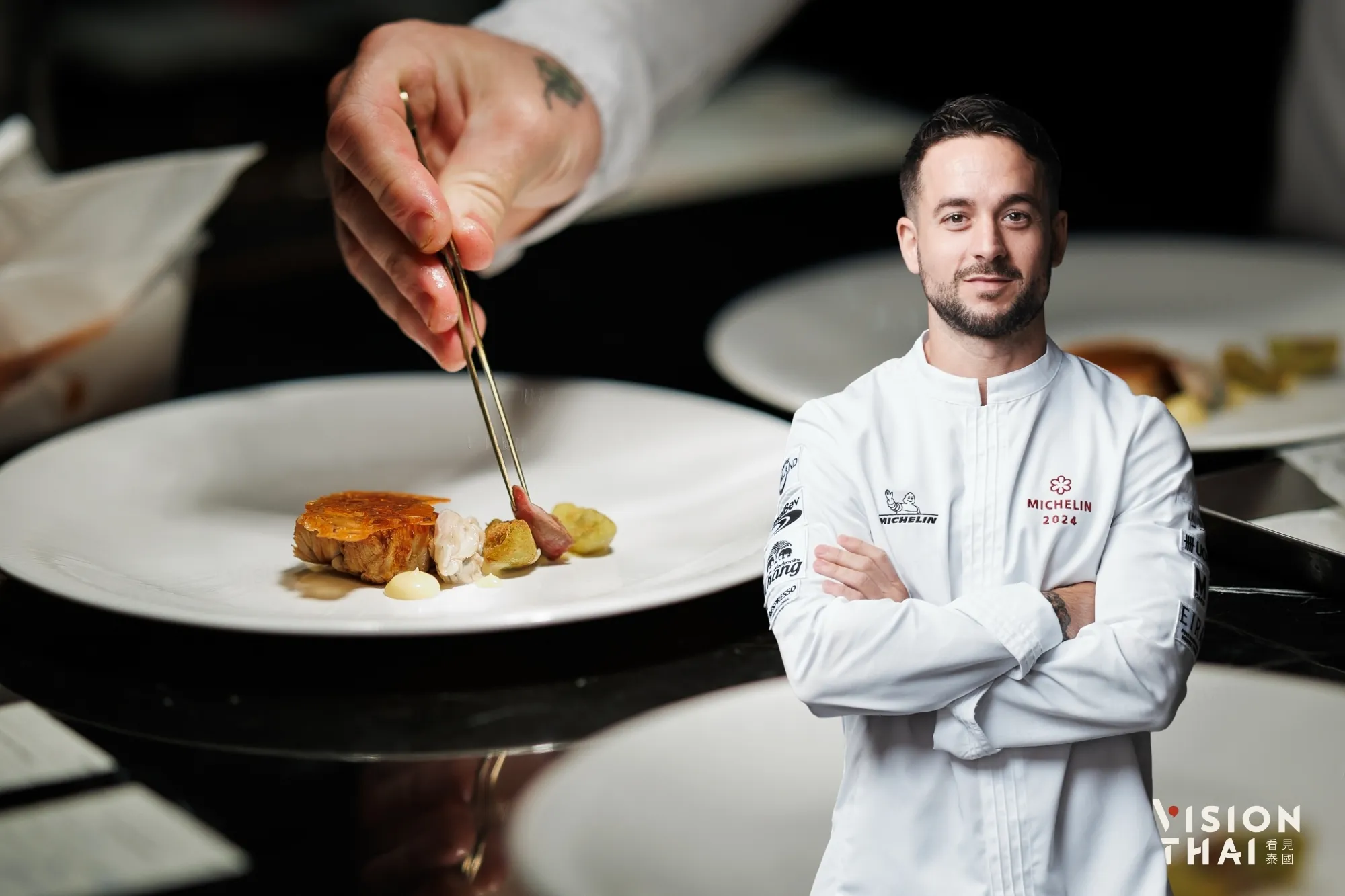 曼谷大倉新頤酒店由主廚Gerard Villaret Horcajo領軍的團隊(來源:合圖)