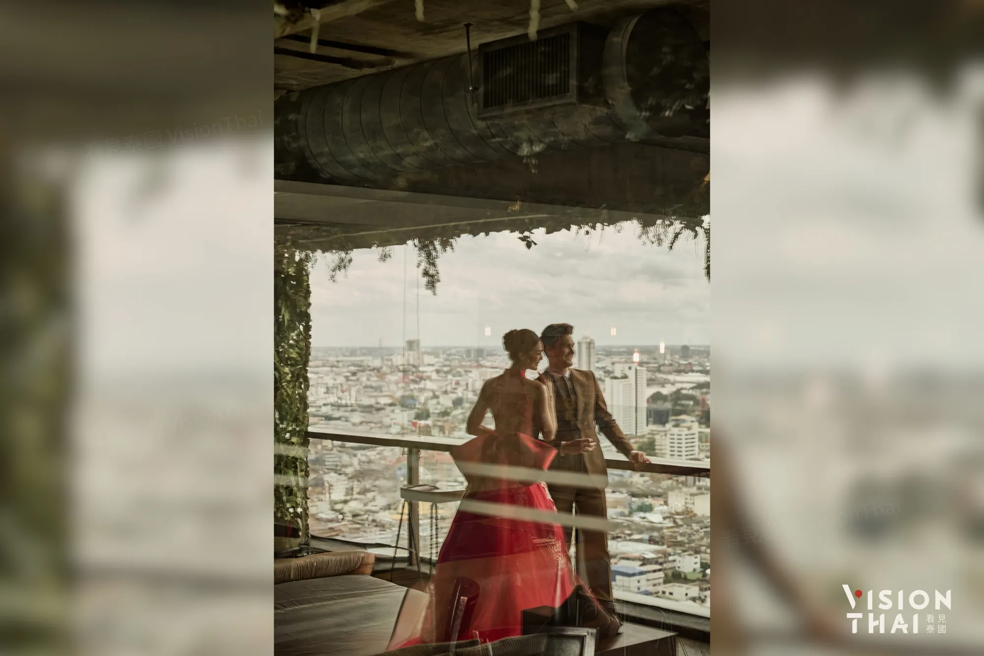 位在37楼的法式餐厅Scarlett Wine Bar & Restaurant能俯瞰曼谷高空美景（来源：官方）