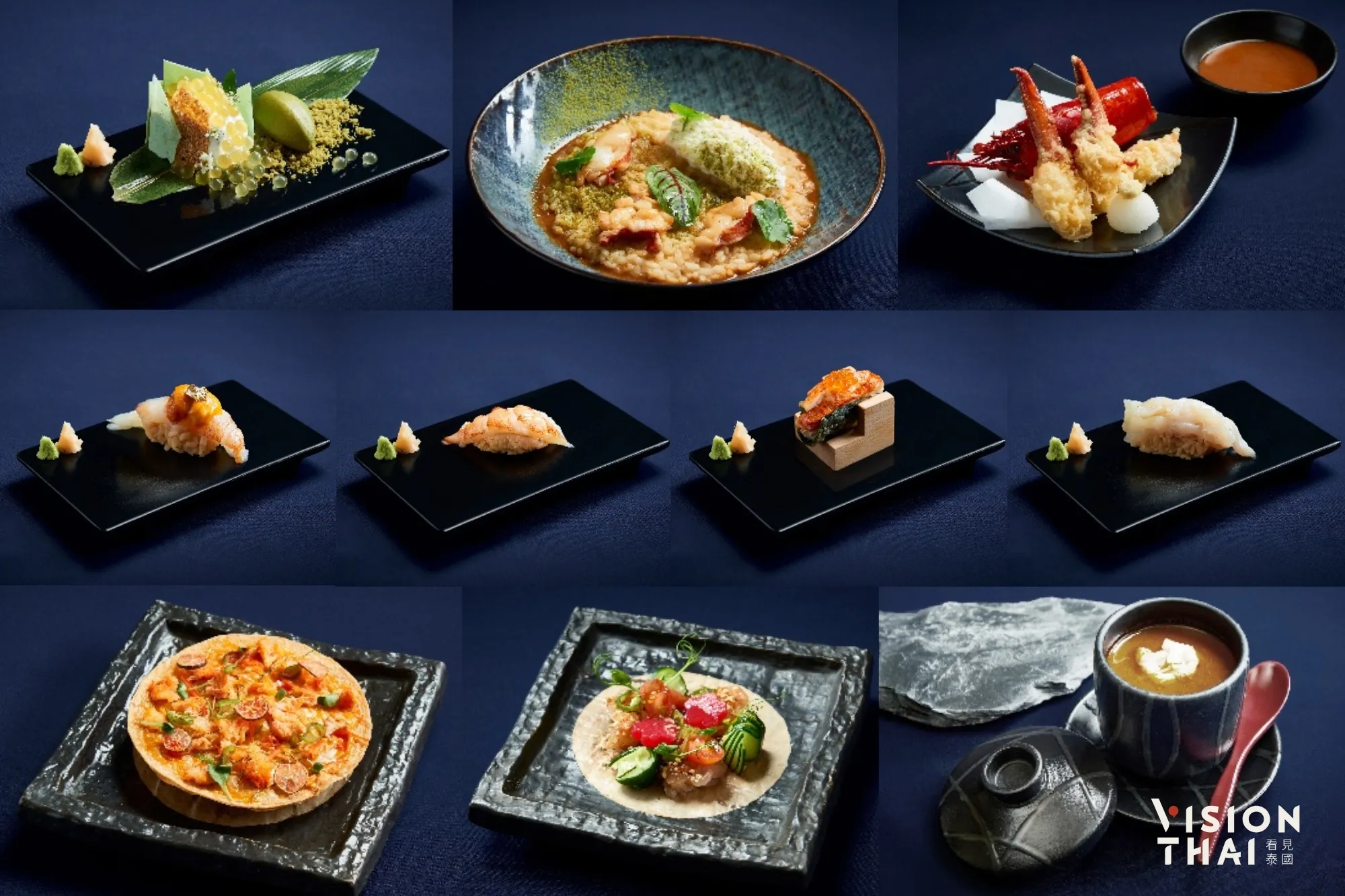 餐廳推出的週末限定龍蝦 Omakase, 10 道結合日式工藝與創意元素的精緻料理。(來源:官方)