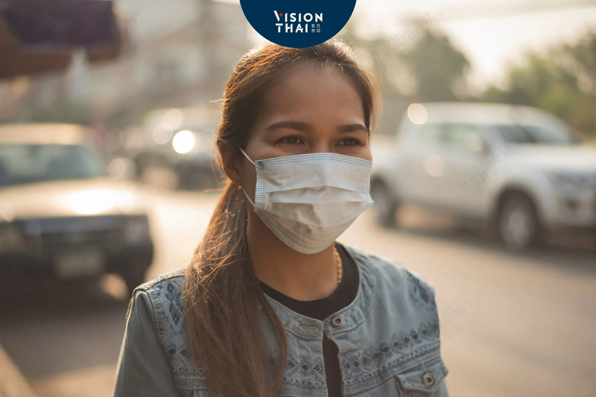 曼谷空污嚴重PM2.5飆破百！政府研擬推遠距上班（來源：看見泰國 VisionThai）