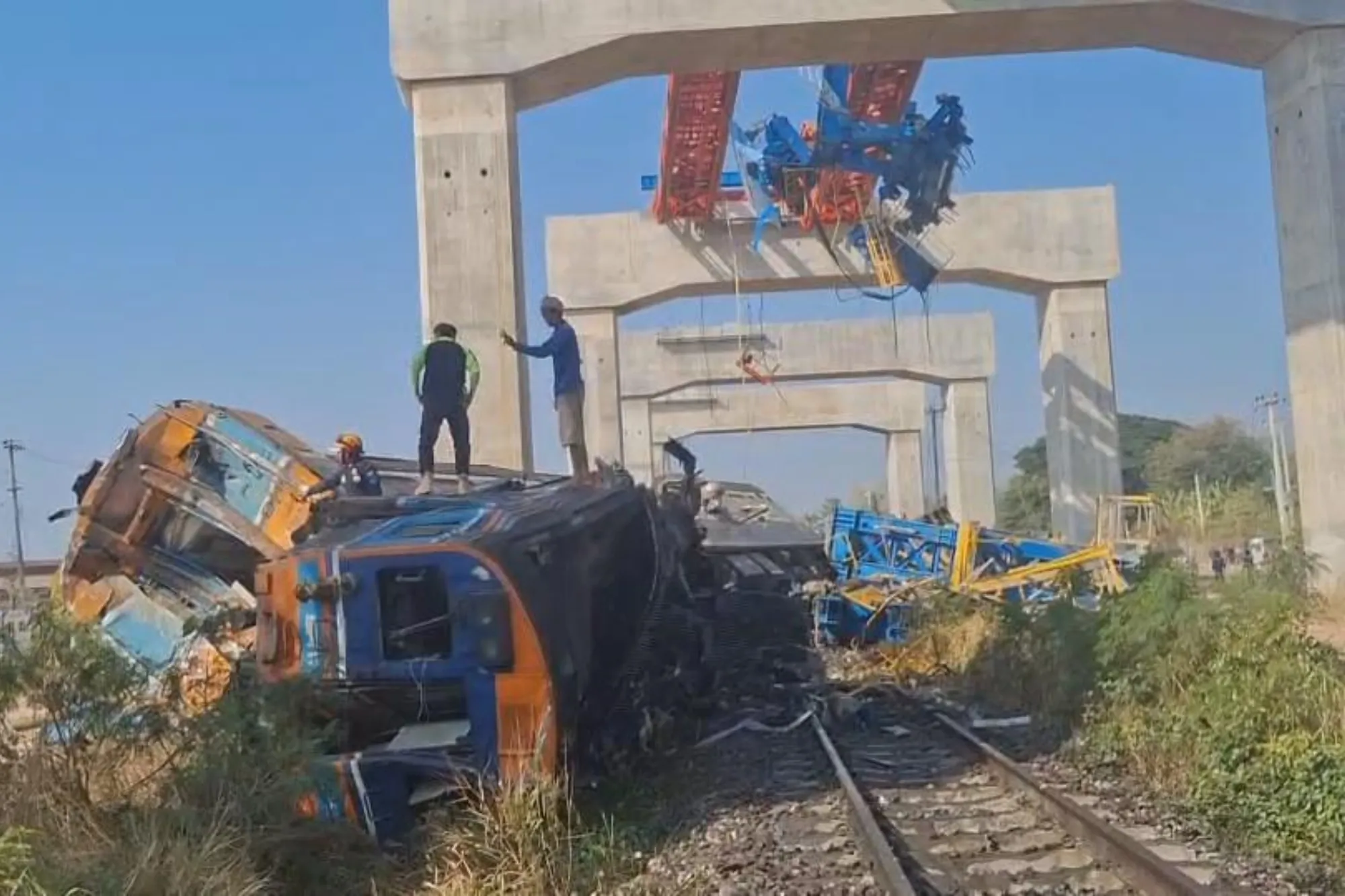 一帶一路泰國高鐵工程釀32死 義大利泰工程事故頻傳總理怒批（來源：pptvhd36）