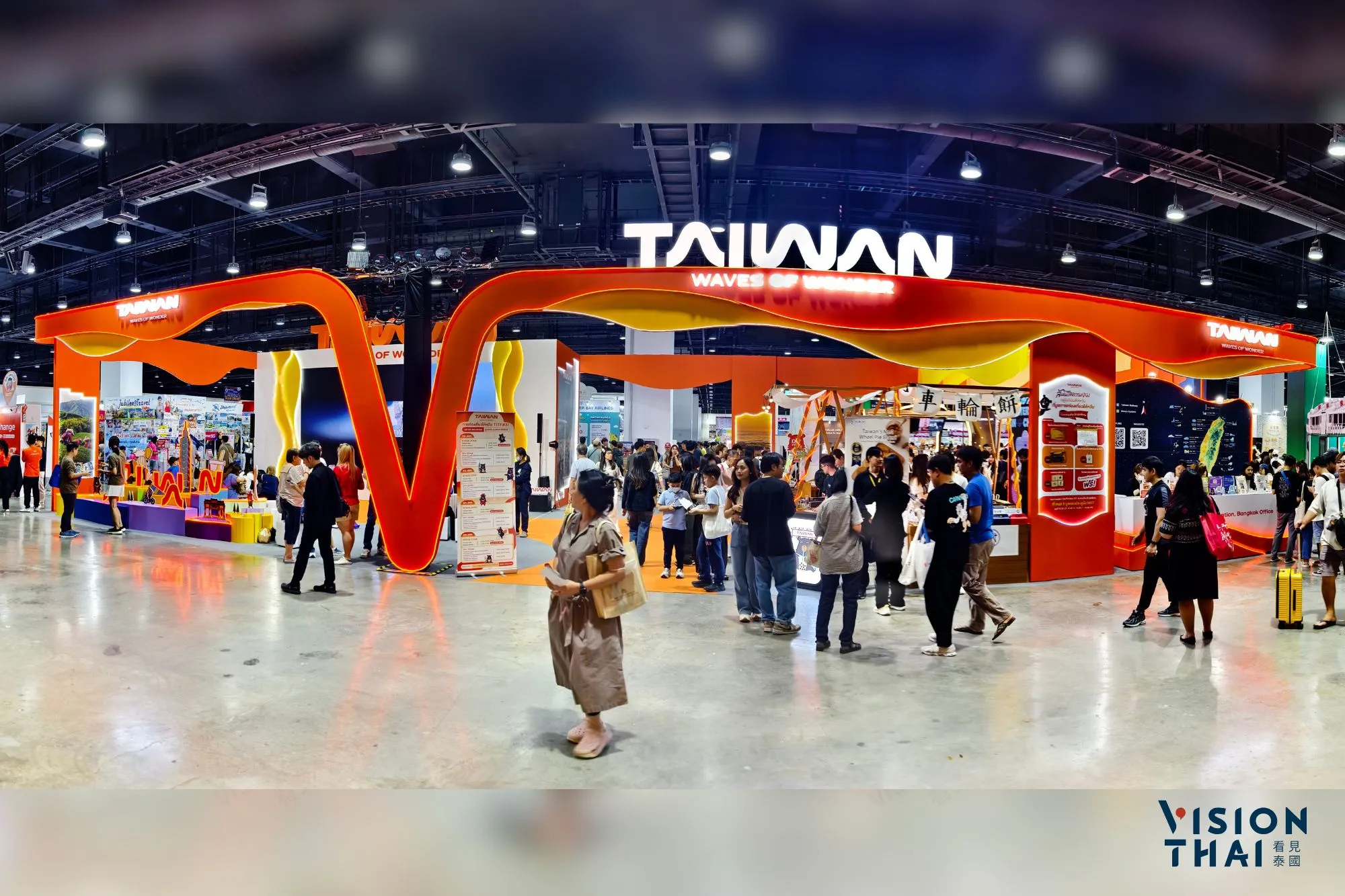 泰國春季旅展圓滿落幕 台灣館創佳績現場銷售破千萬泰銖(來源:Vision Thai 看見泰國)