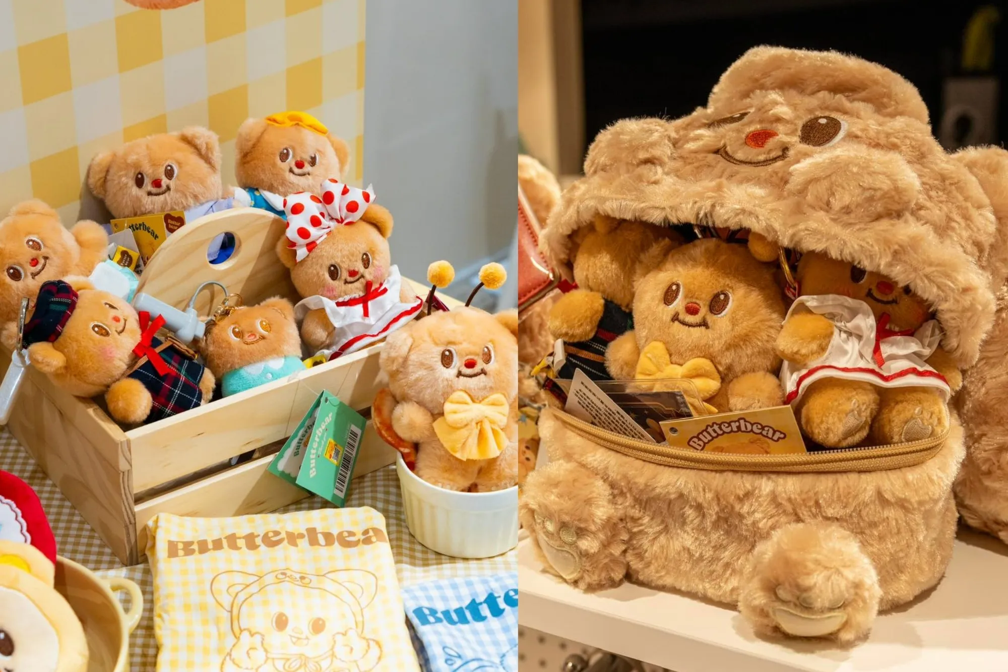 泰國奶油熊Butterbear咖啡廳 快閃台灣！聯名CACO Cafe超萌雞蛋糕、限定周邊