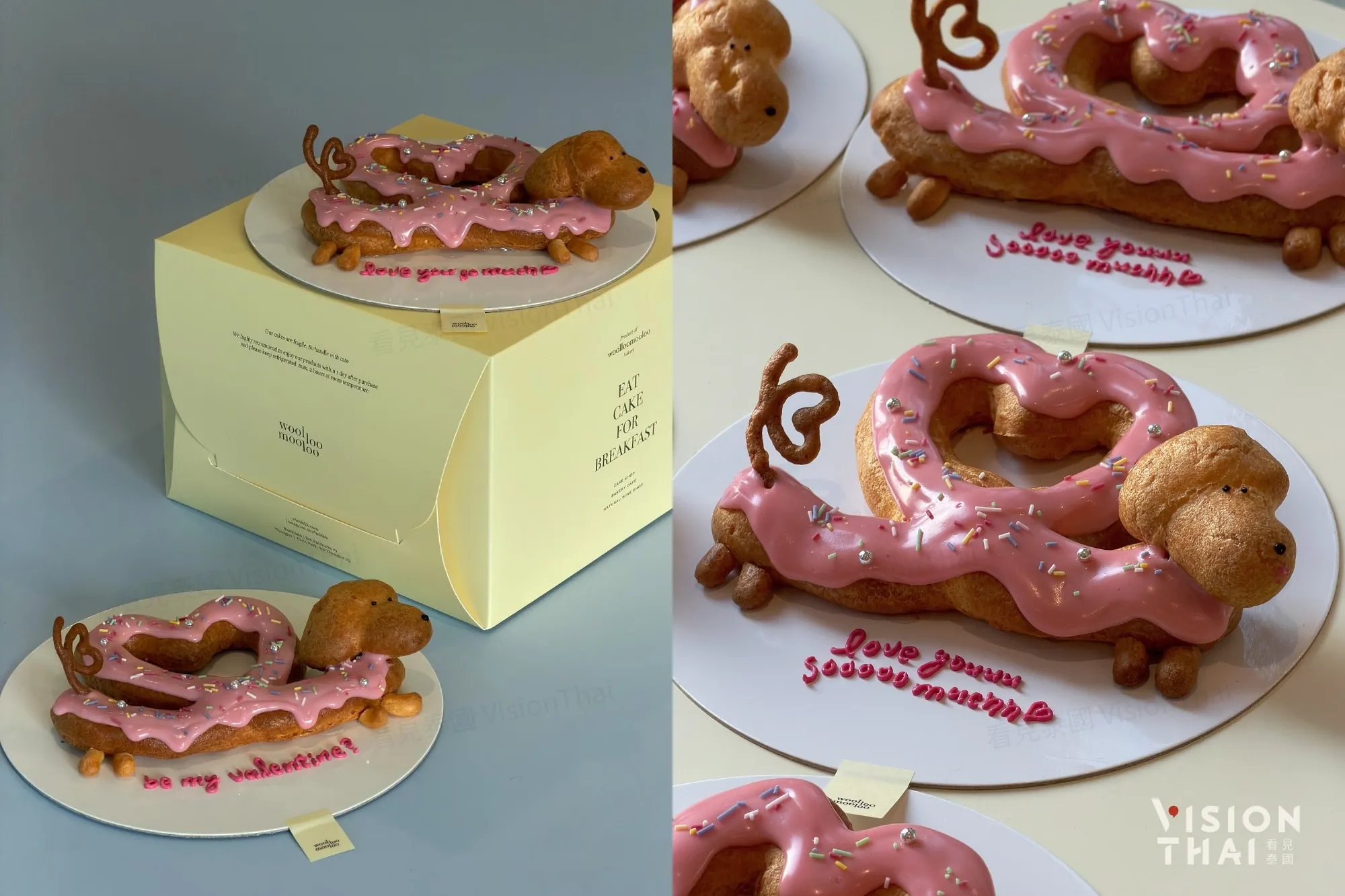 爆紅曼谷甜點Woolloomooloo！不只泡芙小狗 還有點燈檯燈蛋糕