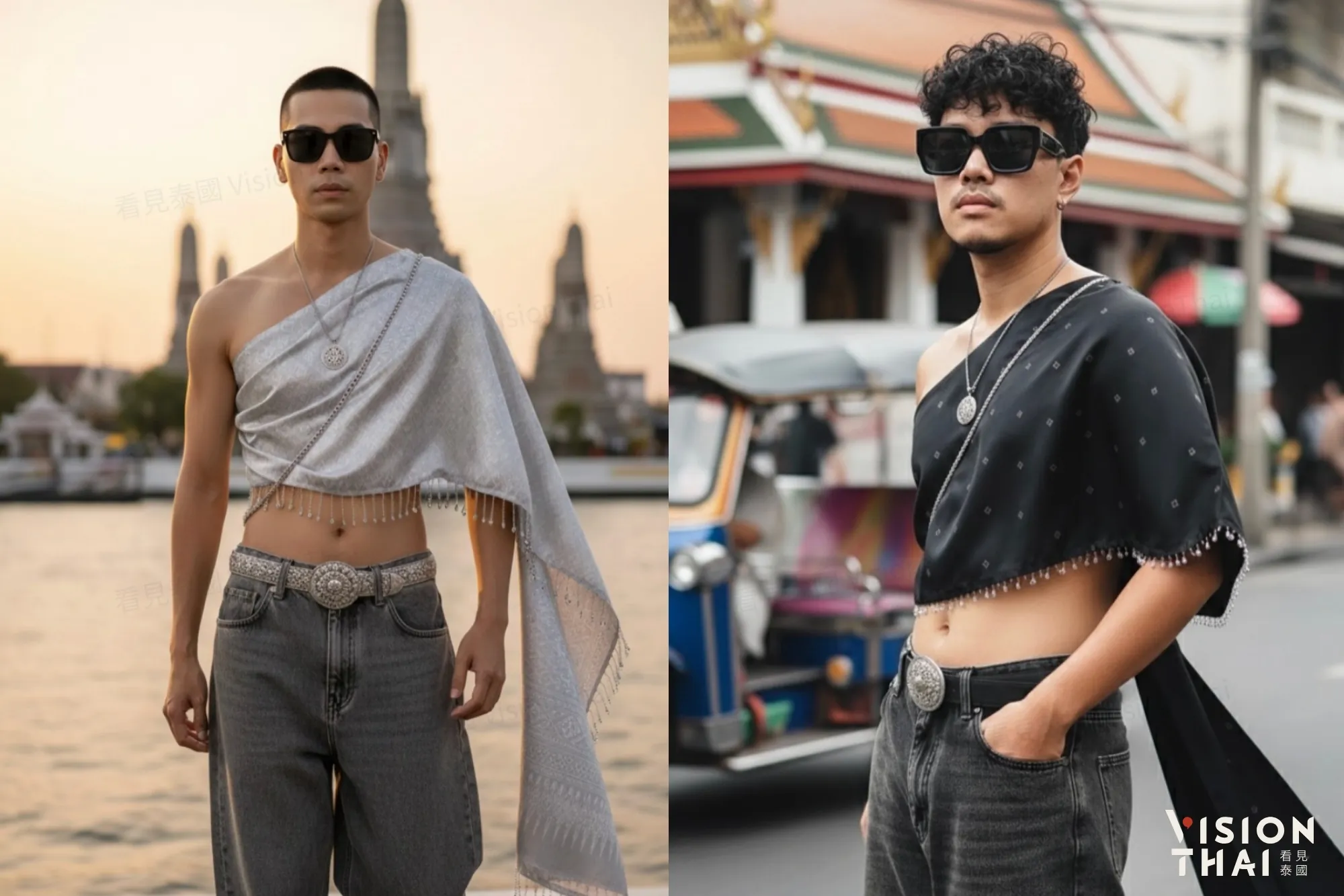 這股風潮不只限定女生，不少男生也積極參與挑戰。（來源：IG @tutaahhh、krit_jakkrit_）