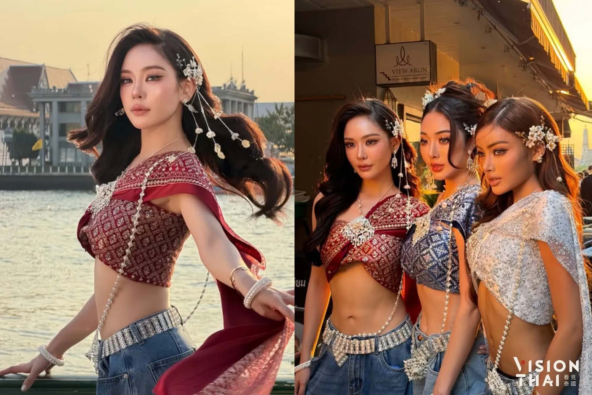 泰國名人網紅跟進，帶動時尚風潮。（來源：IG ＠malinmln）