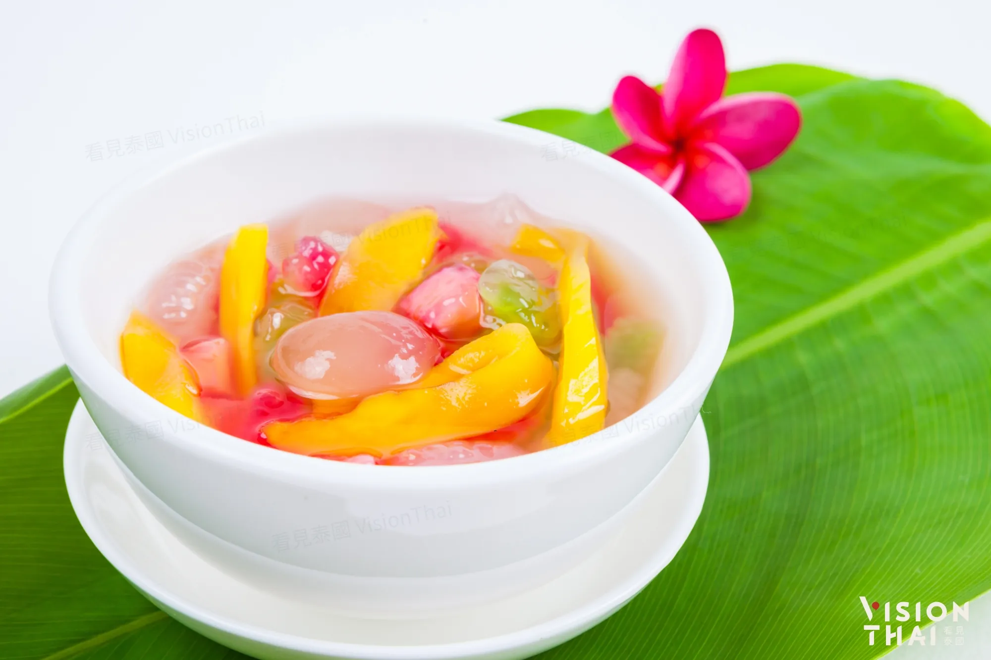 摩摩喳喳又称什锦水果冰，是消暑的甜点代表。（来源：看见泰国 VisionThai）