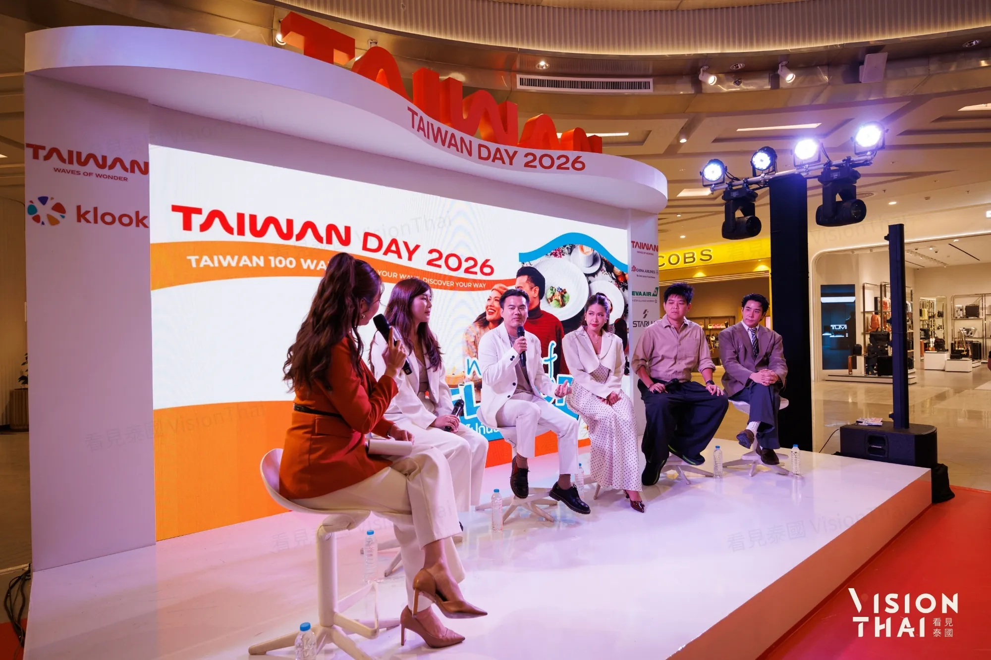 四大主題旅遊影片正式上線,由泰國人氣網紅親身踩線。