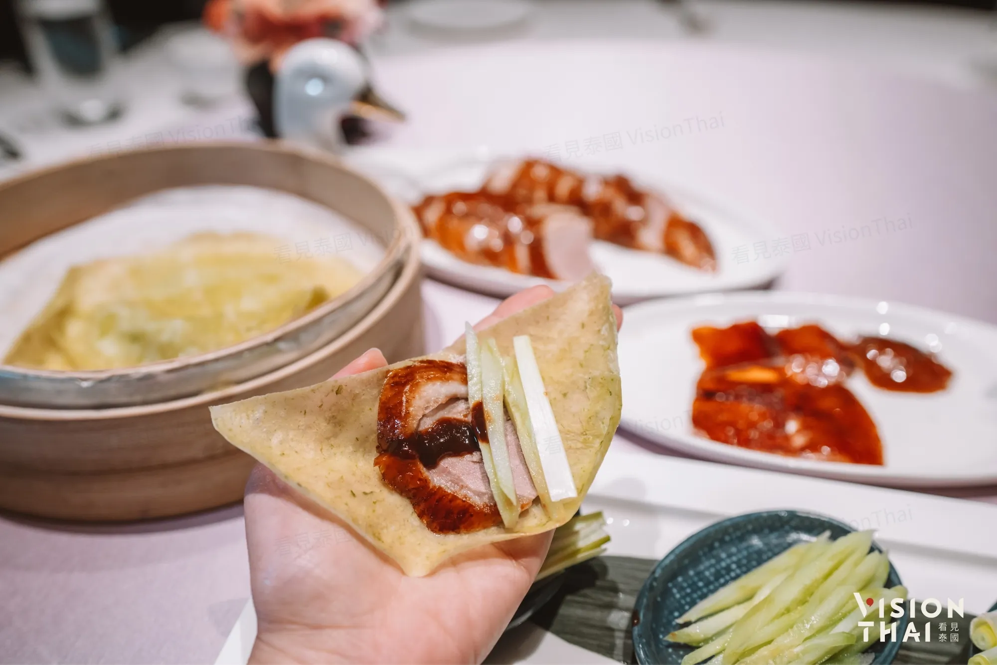 台北香宮「一鴨三吃」征服泰國網紅味蕾 帶動台灣美食旅遊潮