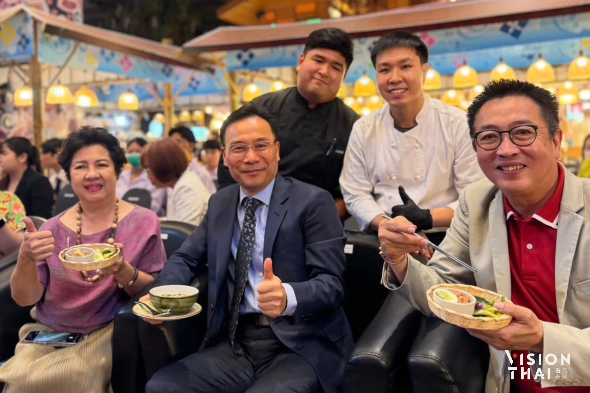 台泰辛香對決！駐泰國代表處與ICONSIAM、中華美食交流協會聯手舉辦The Spice Battle美食交流盛會（來源：駐泰國代表處）
