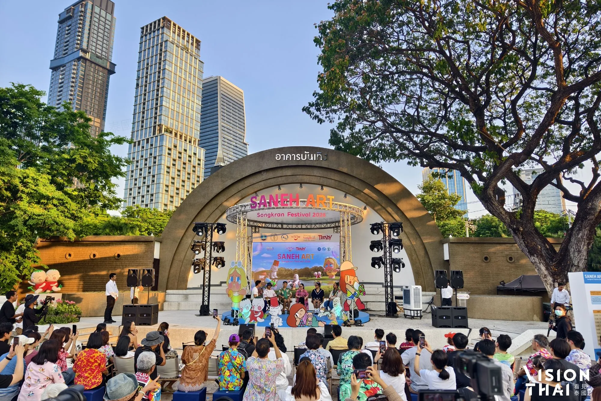 潑水節變身泰國IP展！哭娃領軍6大人氣角色免費打卡集章（來源：看見泰國 VisionThai）