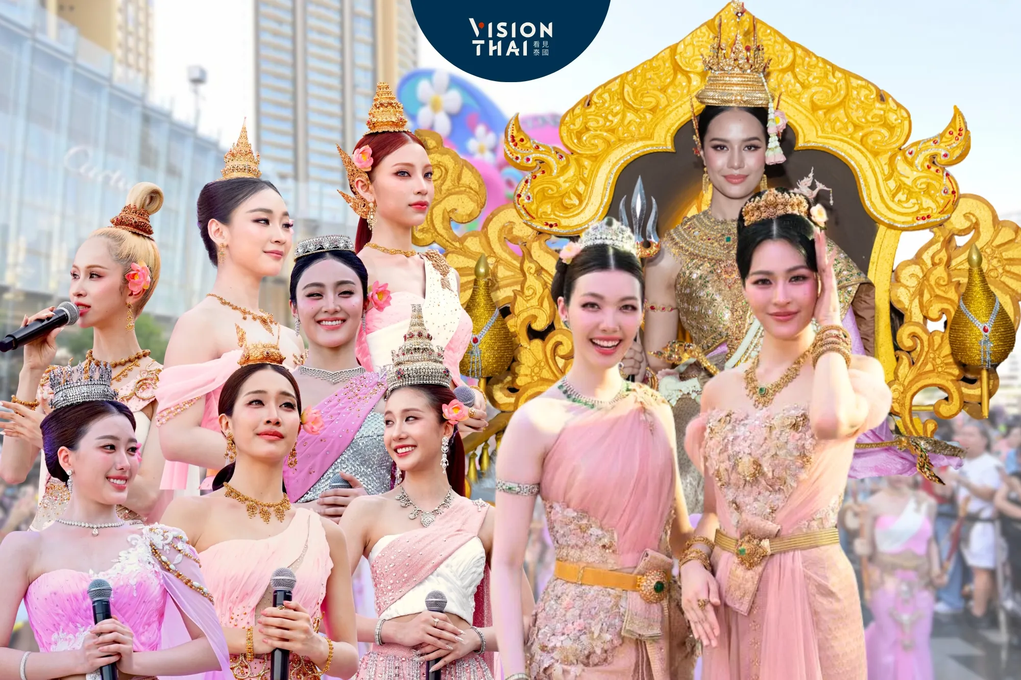 2026曼谷宋干女神：LingOrm、4EVE、Opal誰是你的最美守護神？（來源：網路合圖）