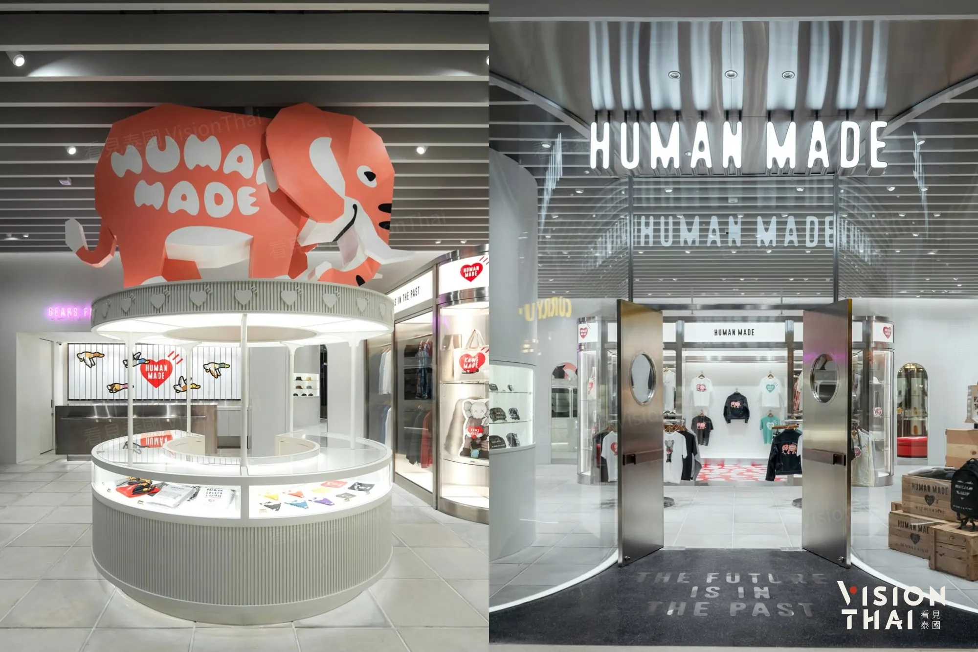 HUMAN MADE泰國限定「粉紅大象」、泰拳短褲！東南亞首間旗艦店