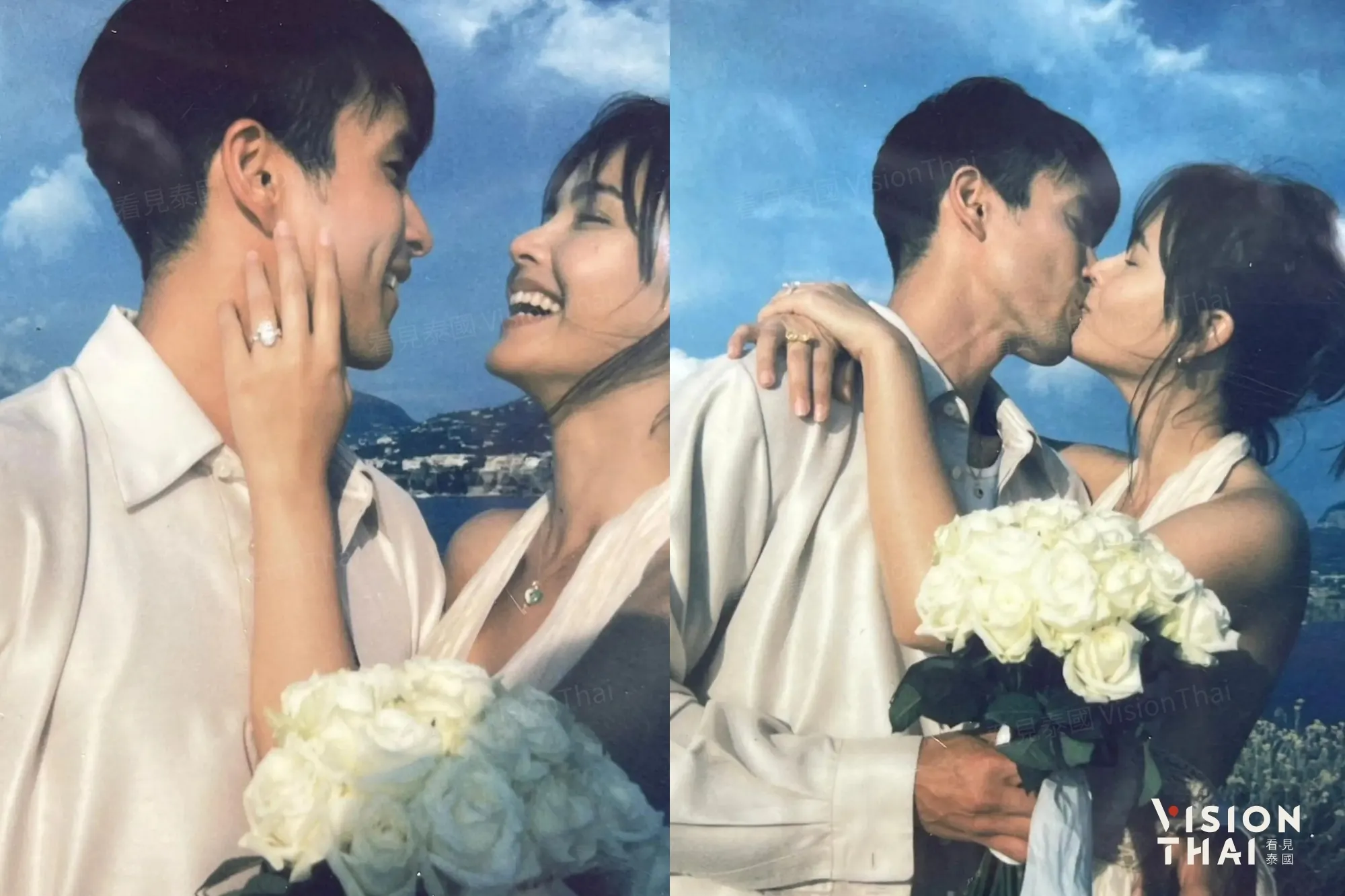 2023年Nadech在義大利向Yaya浪漫求婚（來源：官方社群）